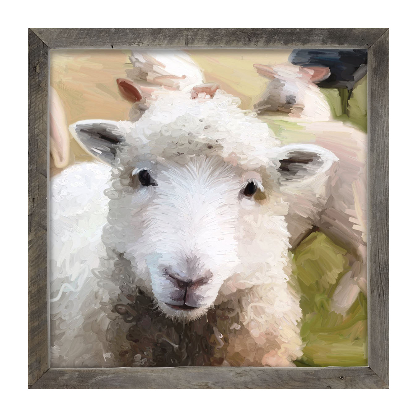 Lamb - Framed art