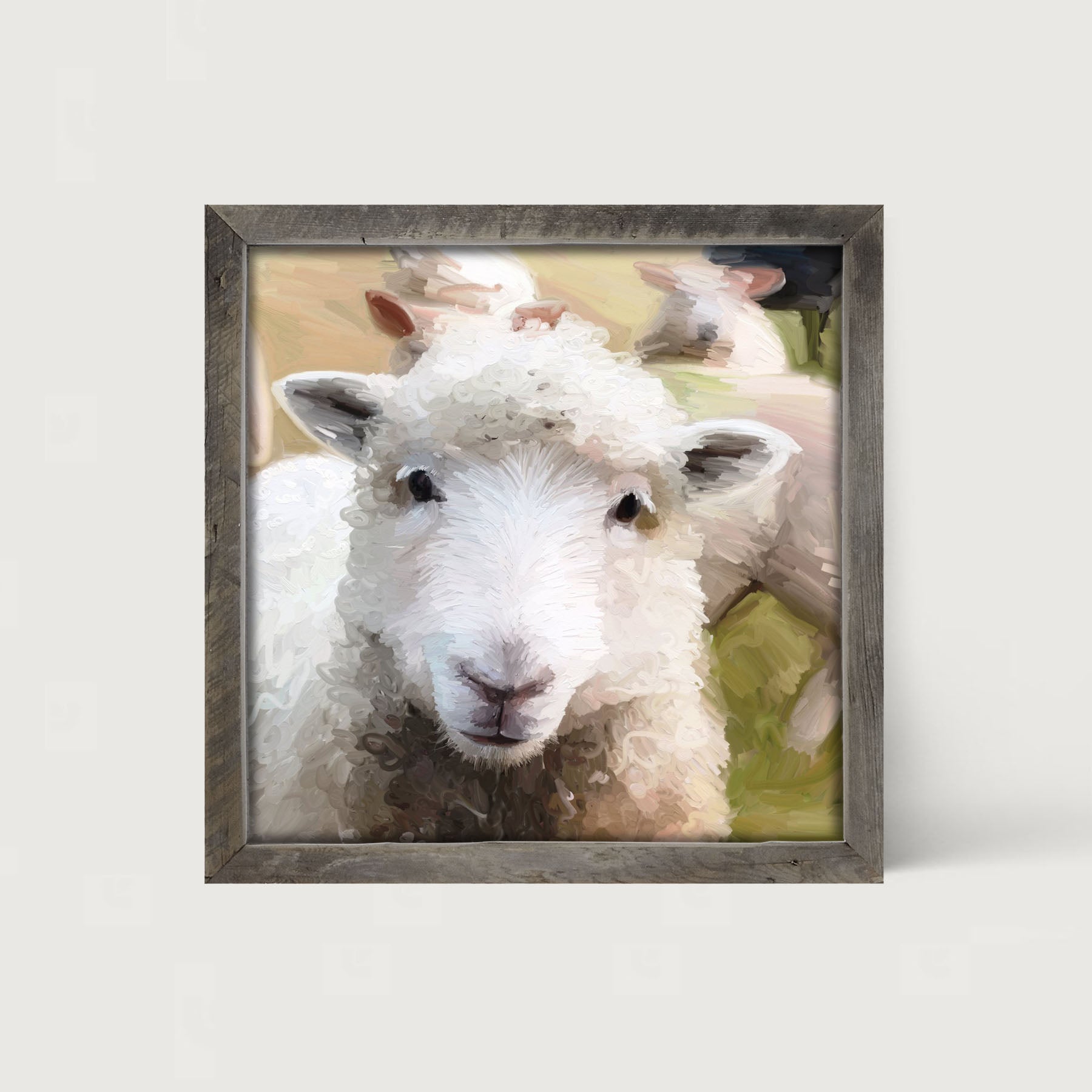 Lamb - Framed art