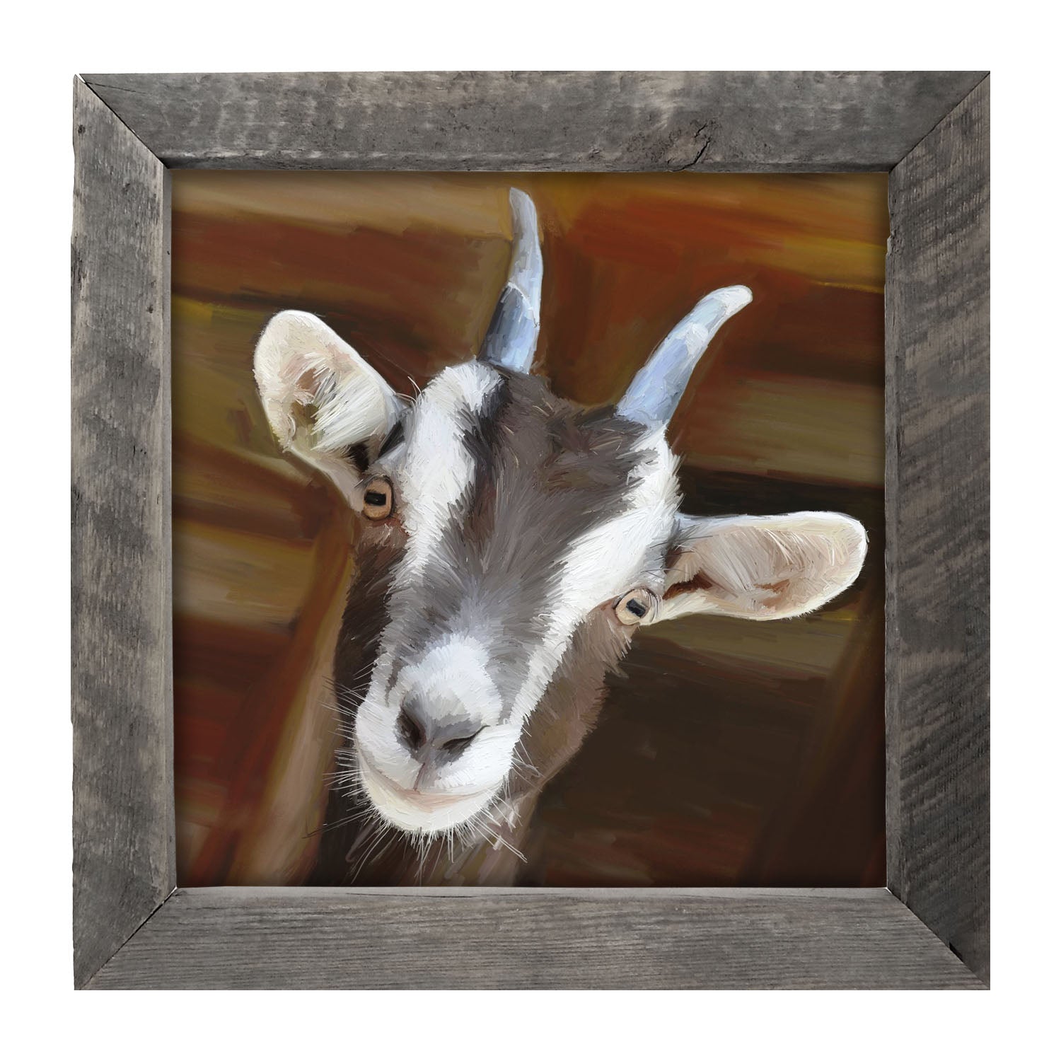Billy Goat - Framed art