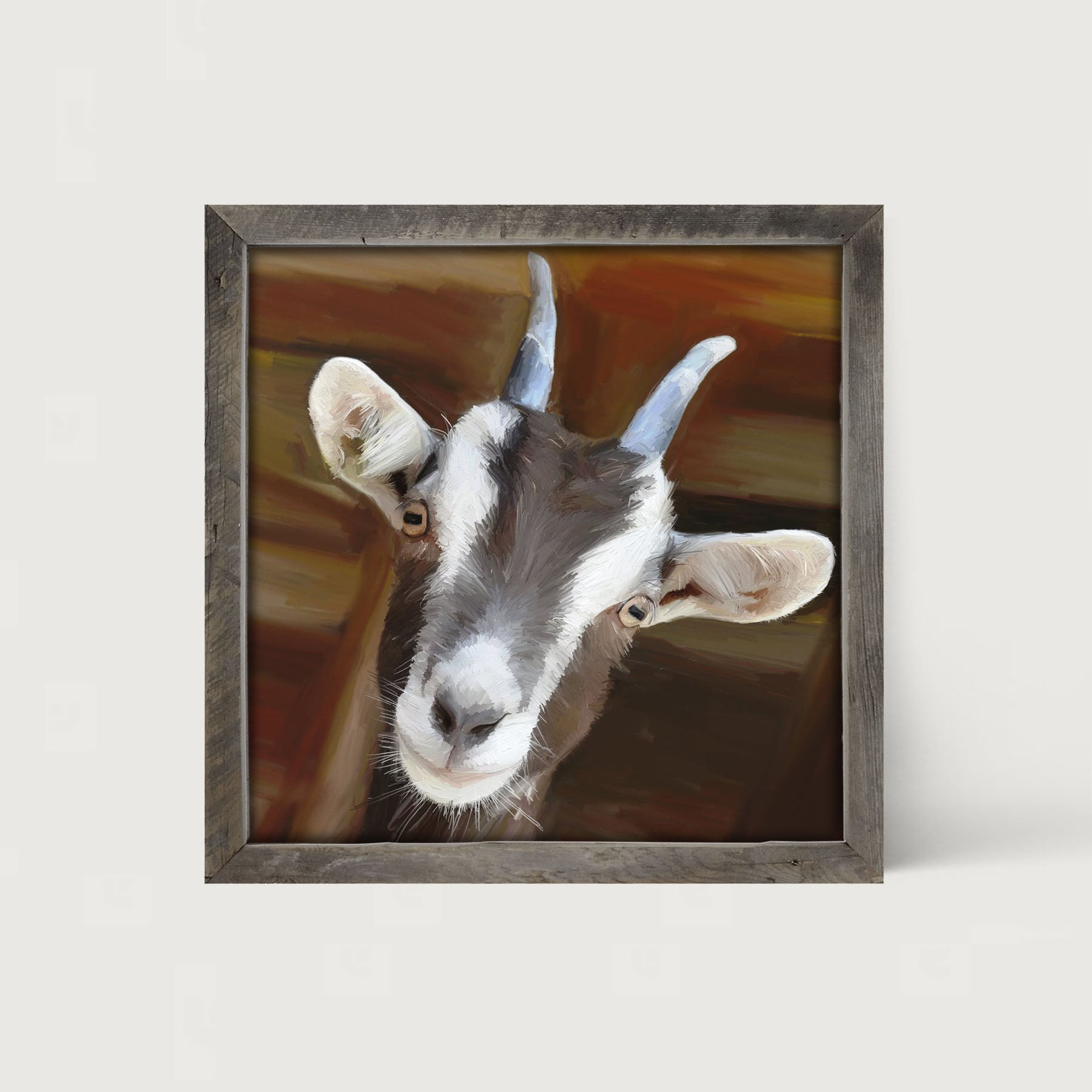Billy Goat - Framed art