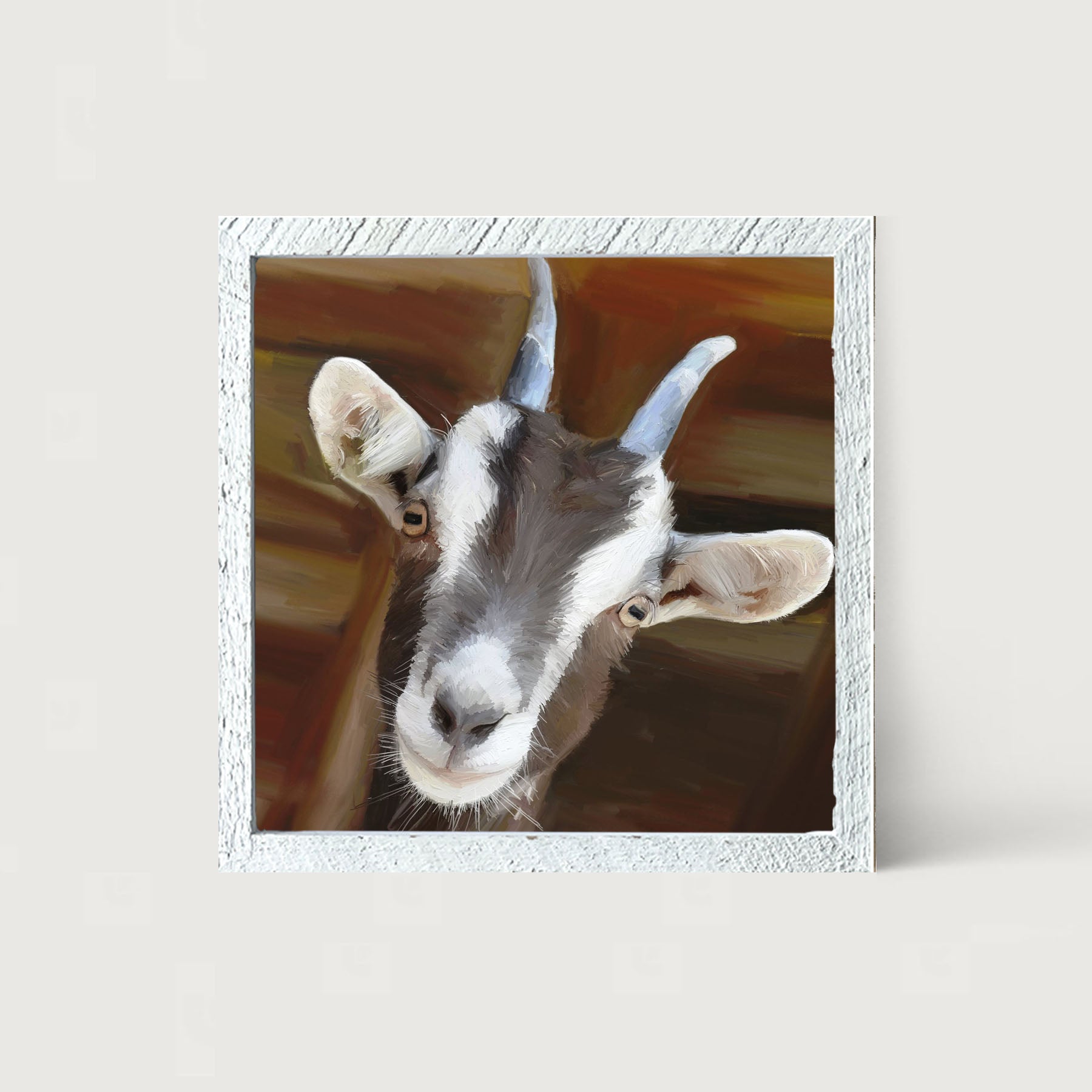 Billy Goat - Framed art