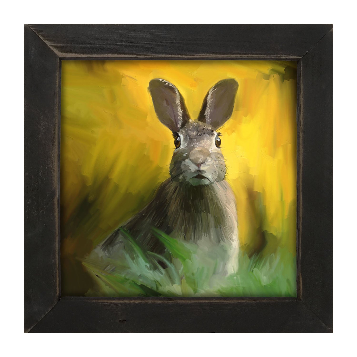Bunny in The Meadow - Framed art