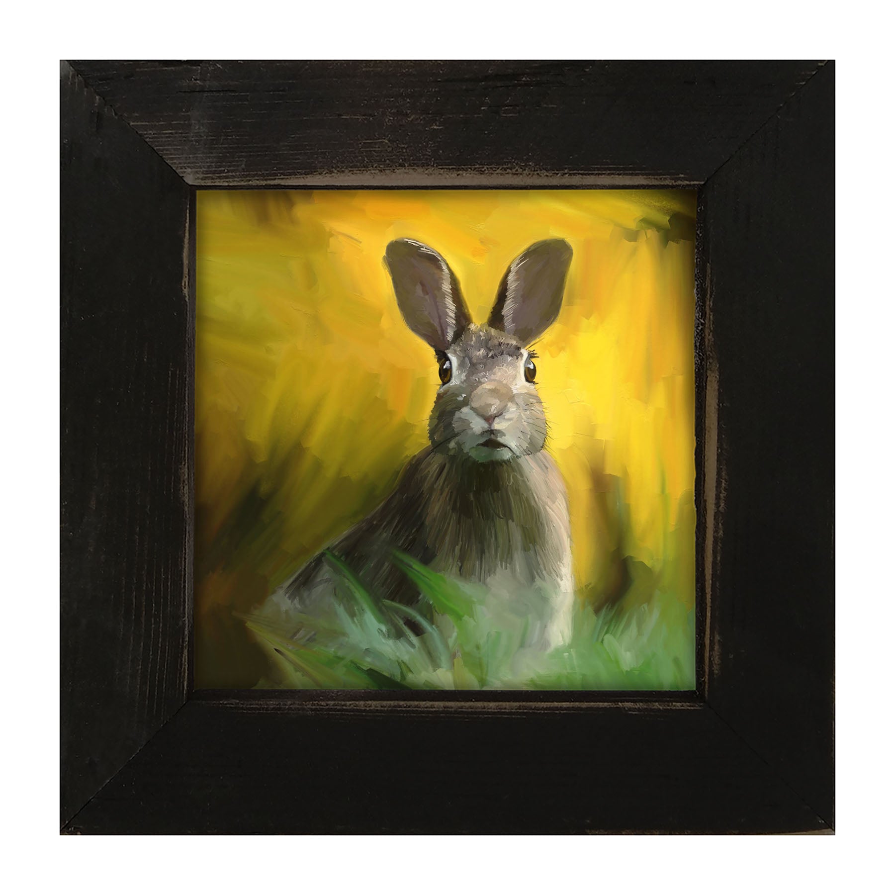 Bunny in The Meadow - Framed art