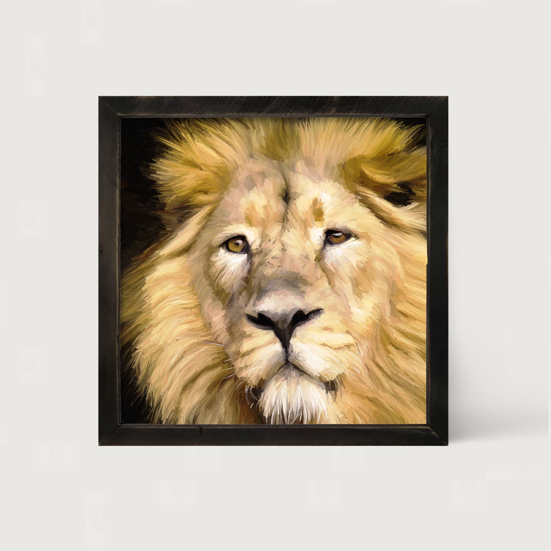 Lion - Framed art