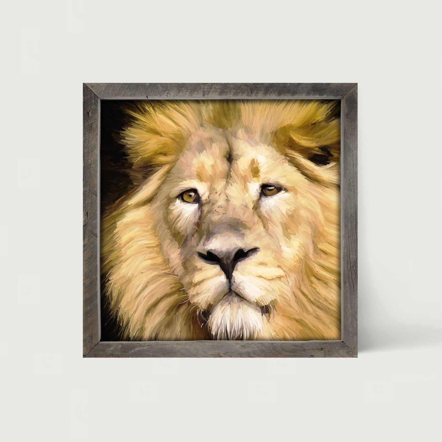 Lion - Framed art