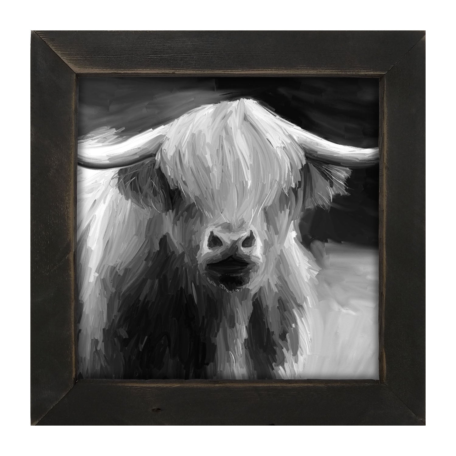 Highland Cow - Framed art