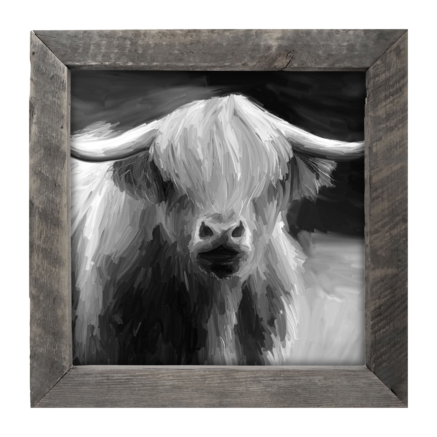 Highland Cow - Framed art