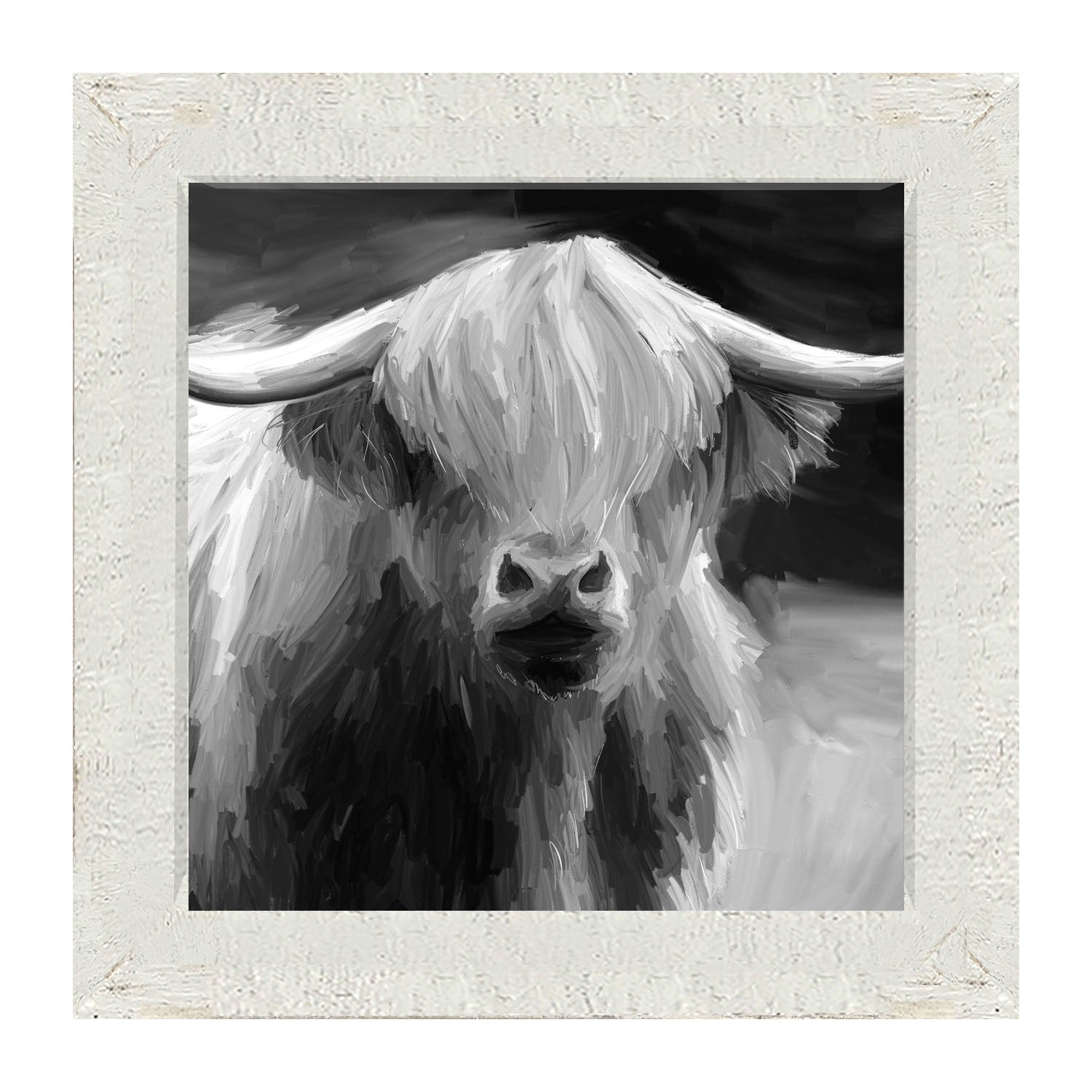 Highland Cow - Framed art