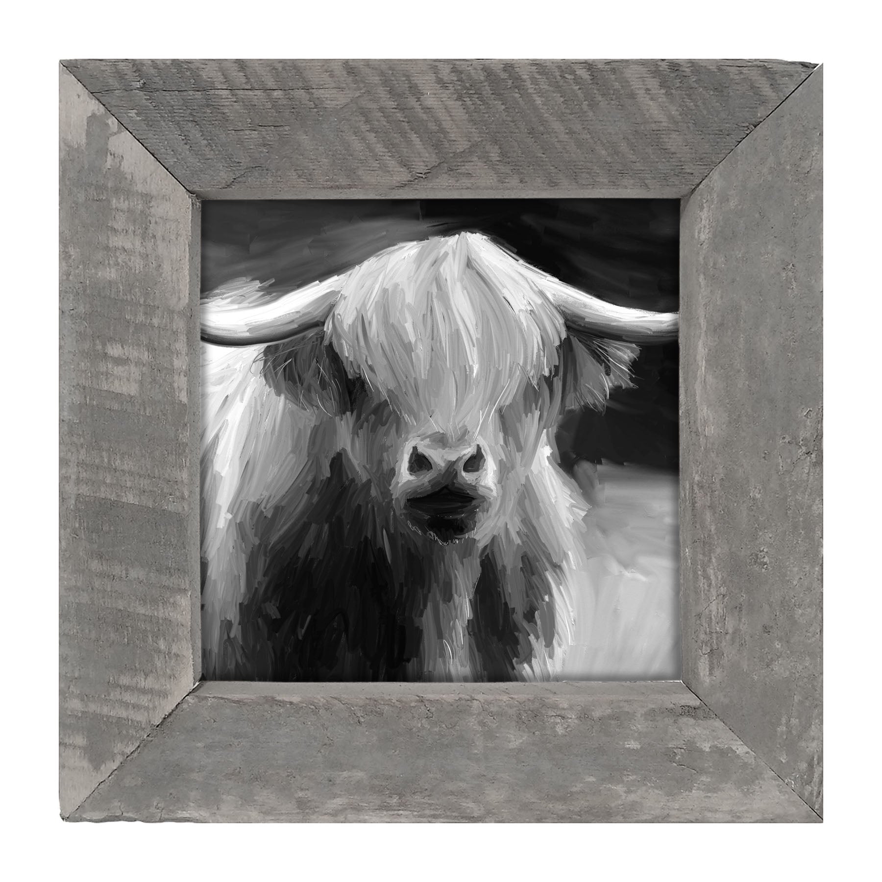 Highland Cow - Framed art