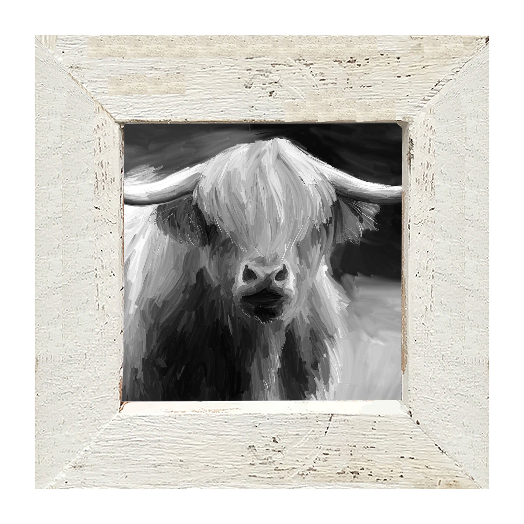 Highland Cow - Framed art