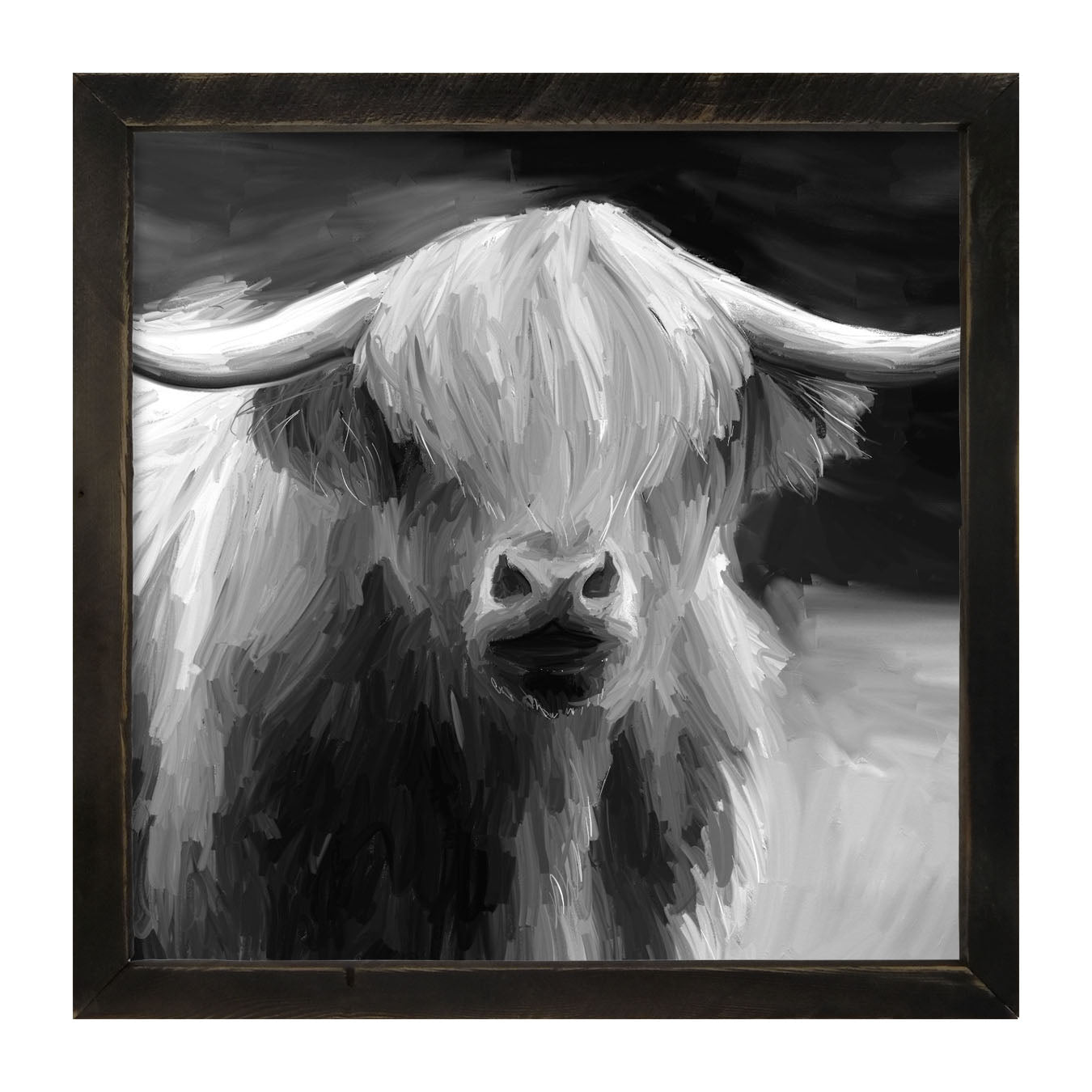 Highland Cow - Framed art