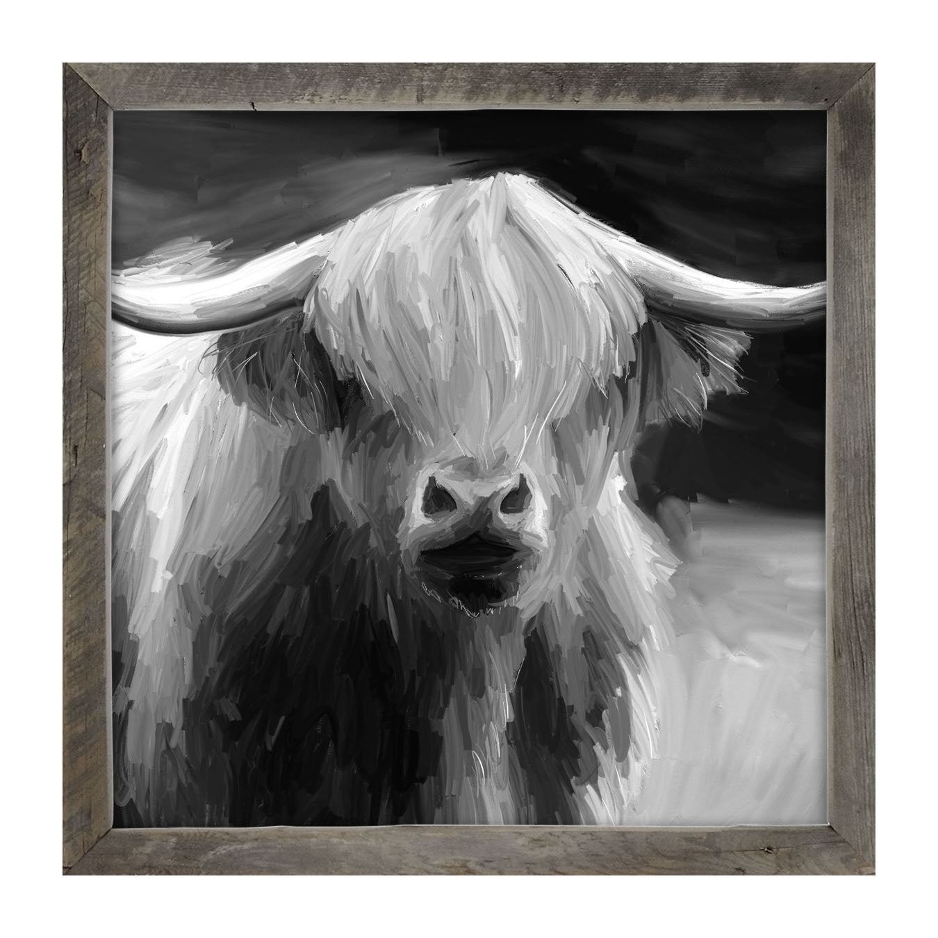 Highland Cow - Framed art