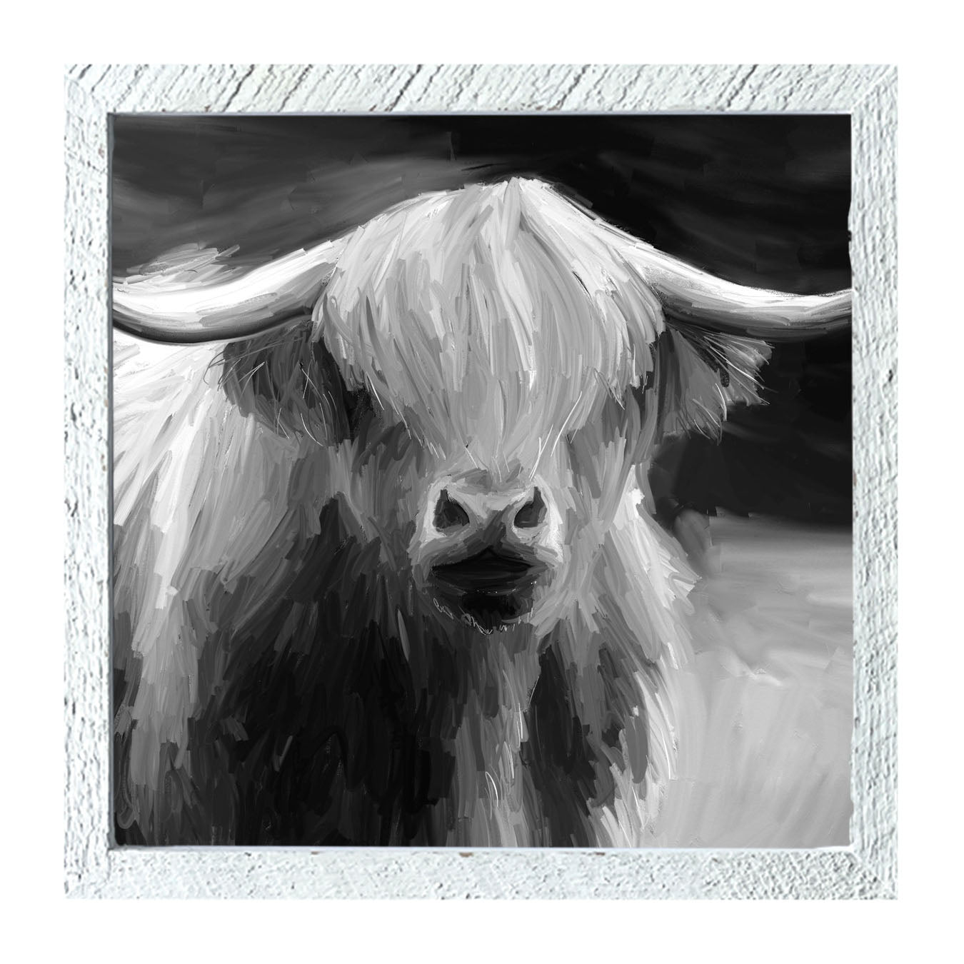 Highland Cow - Framed art