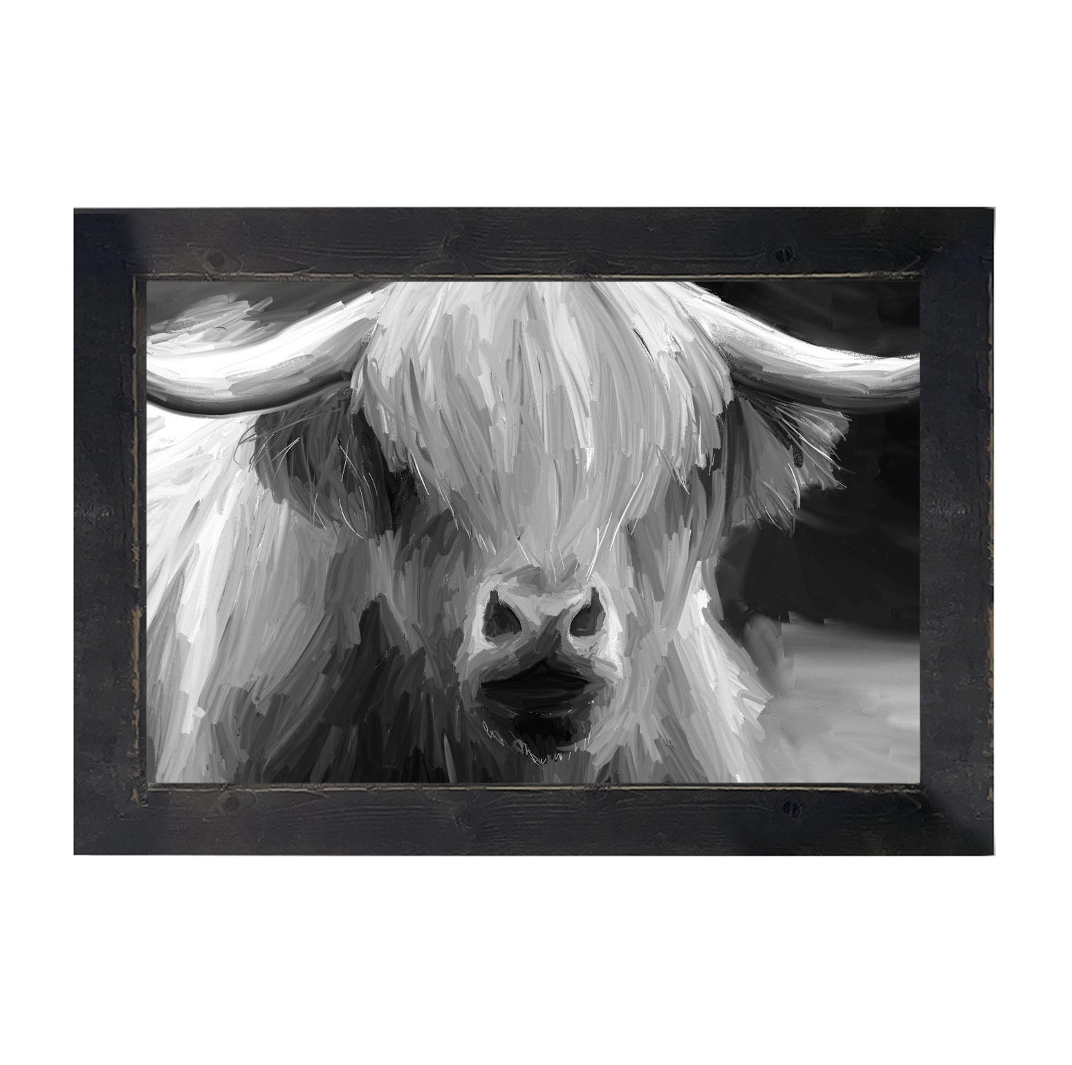 Highland Cow - Framed art