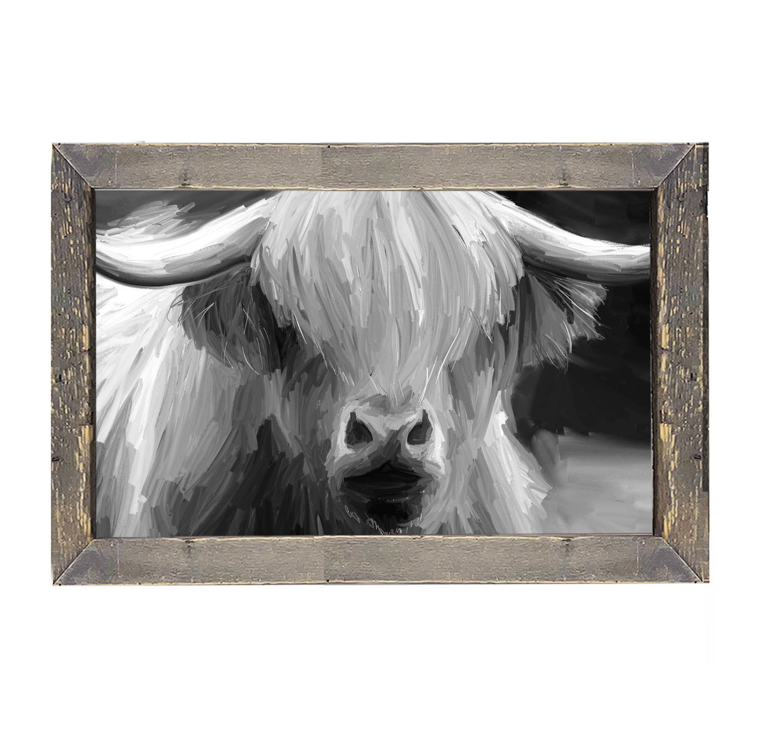 Highland Cow - Framed art