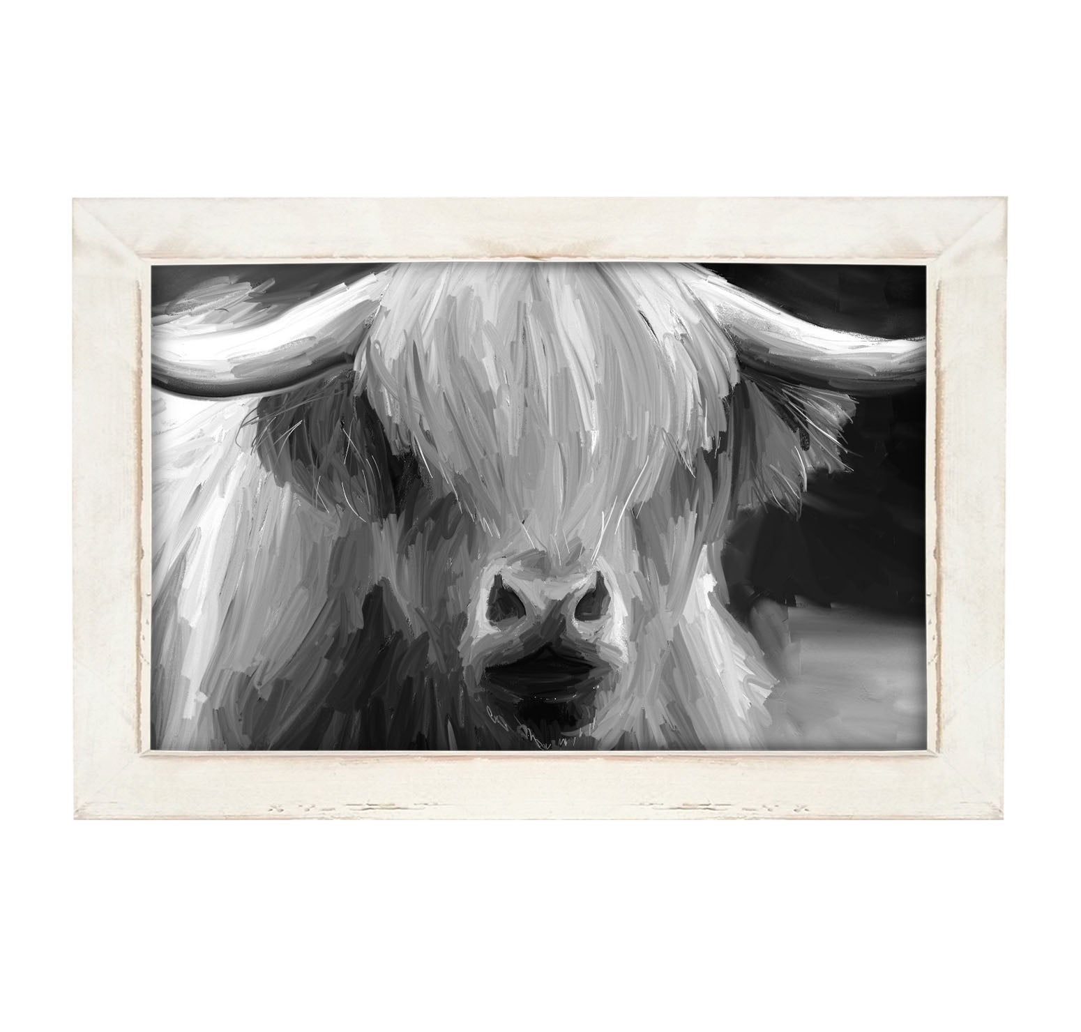 Highland Cow - Framed art