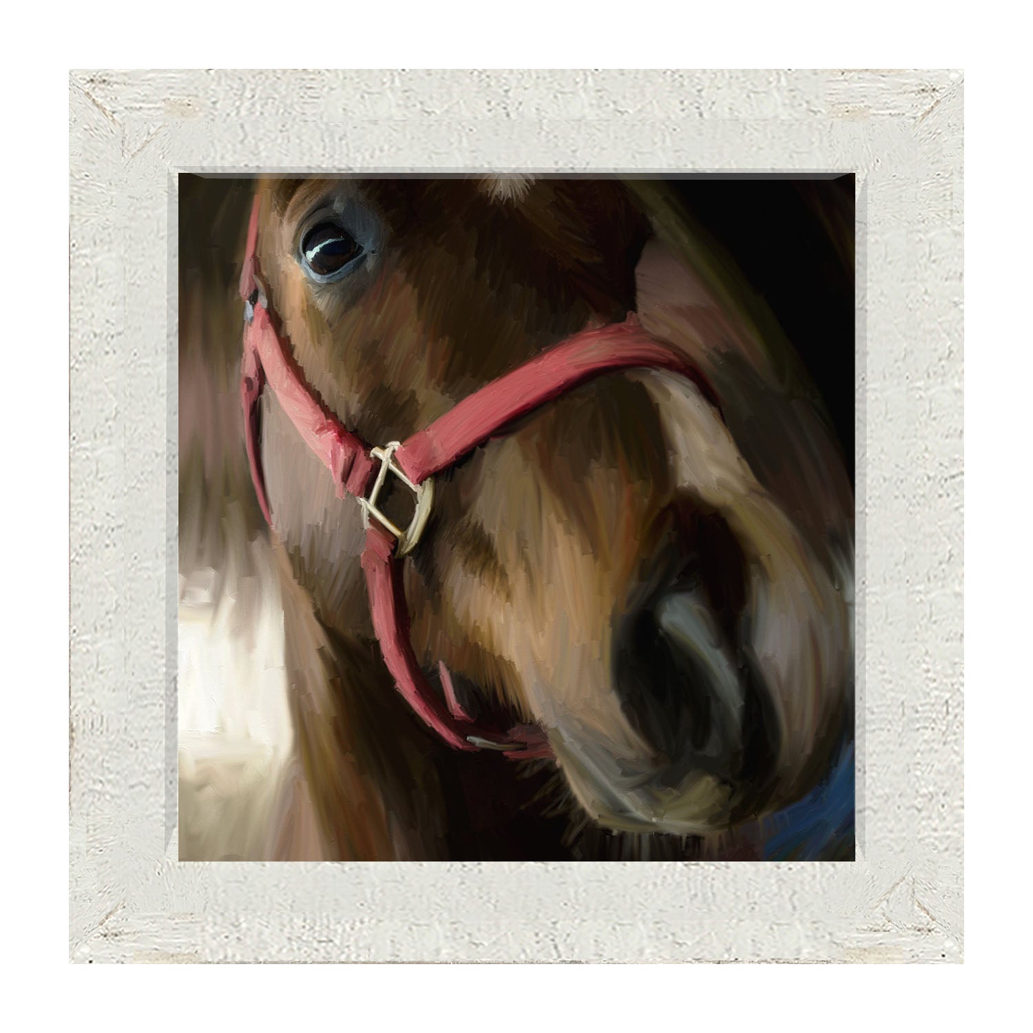 Horse Selfie - Framed art