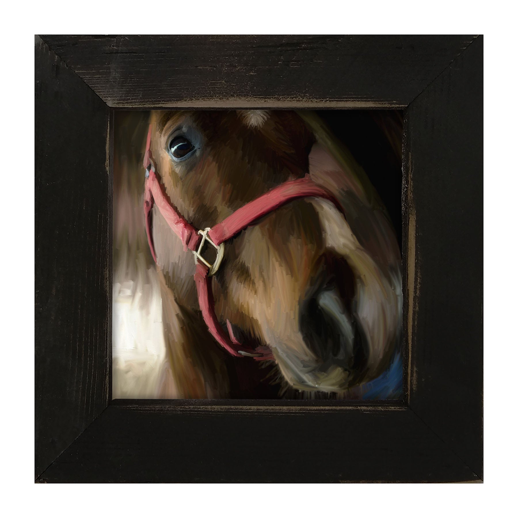 Horse Selfie - Framed art