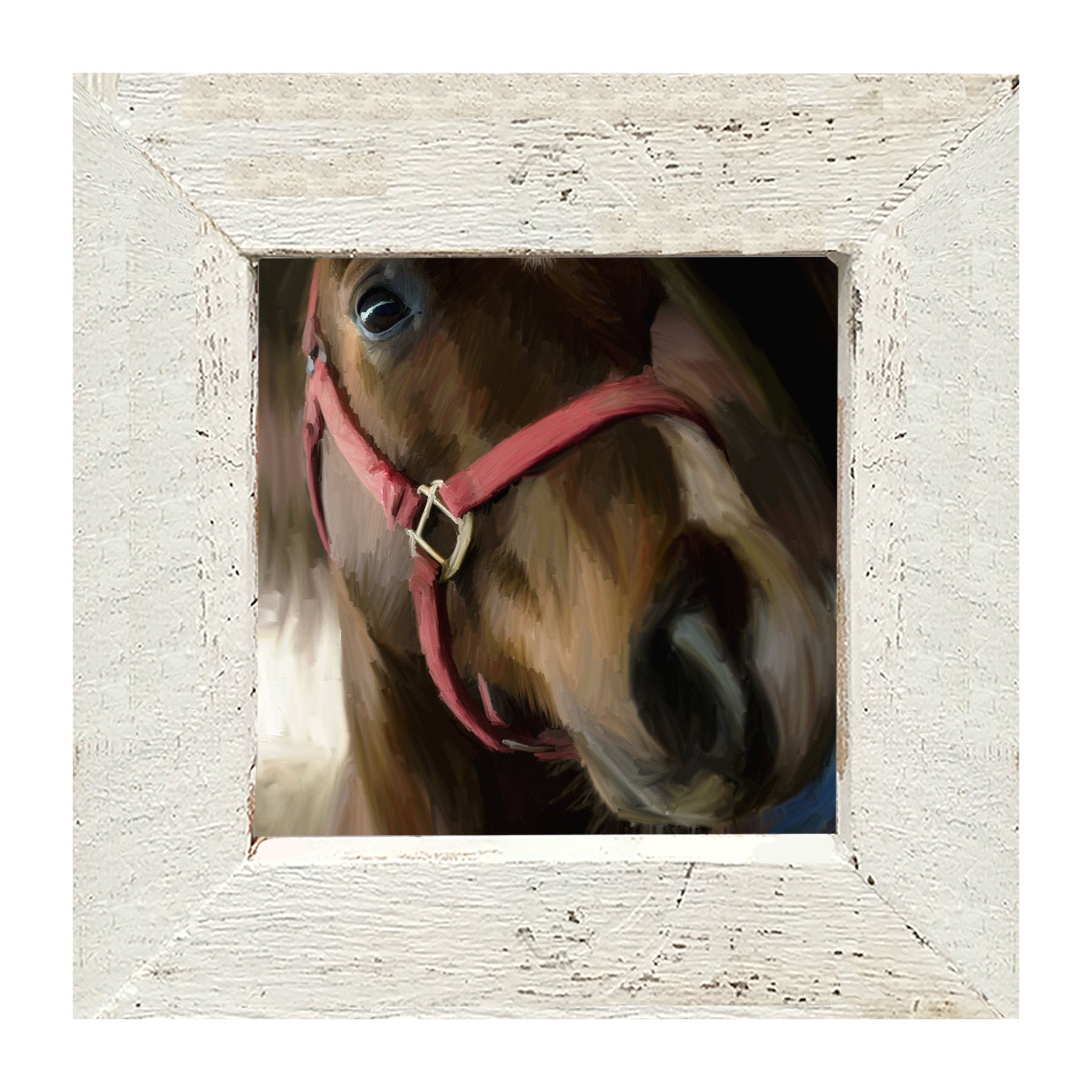 Horse Selfie - Framed art