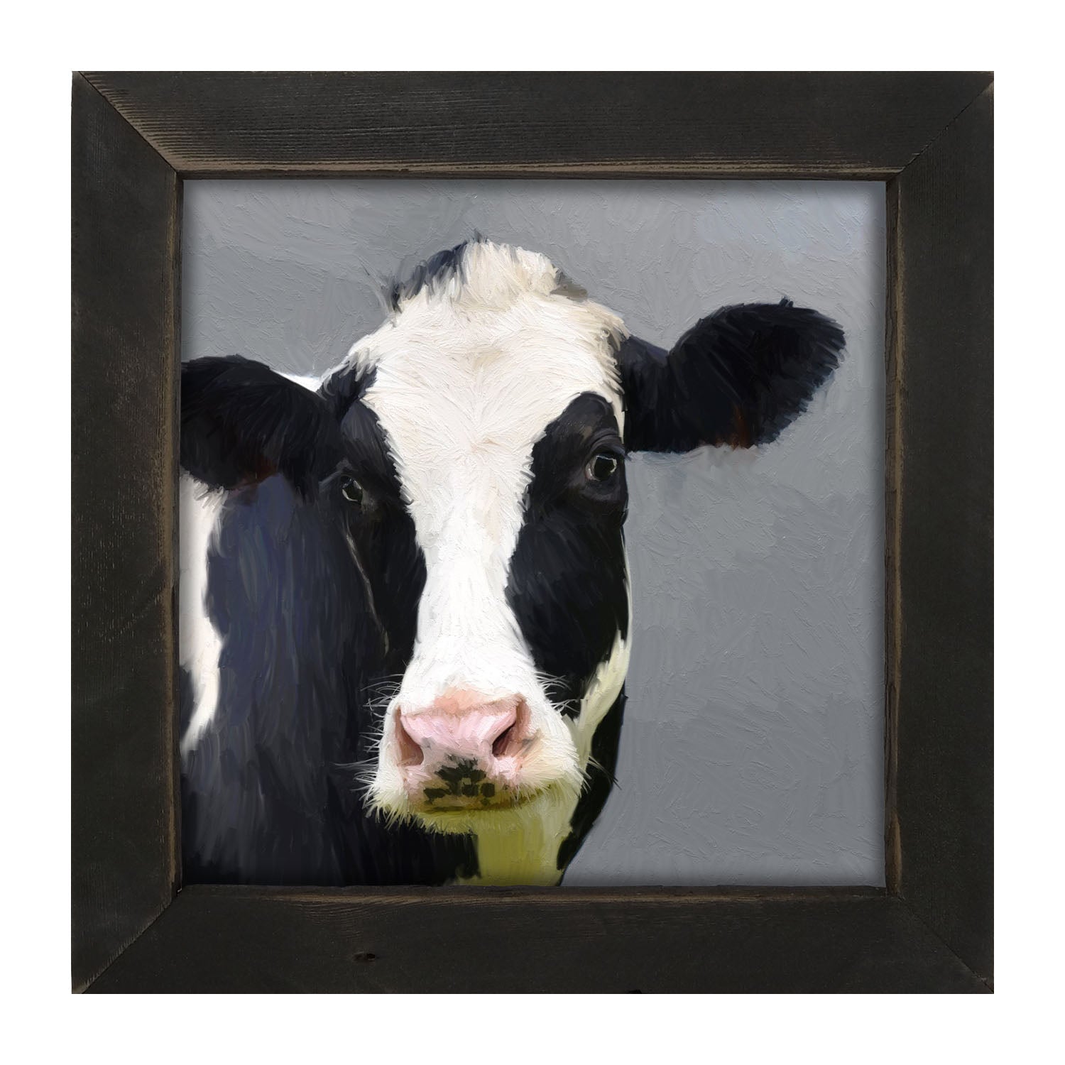 Holstein Cow - Framed art