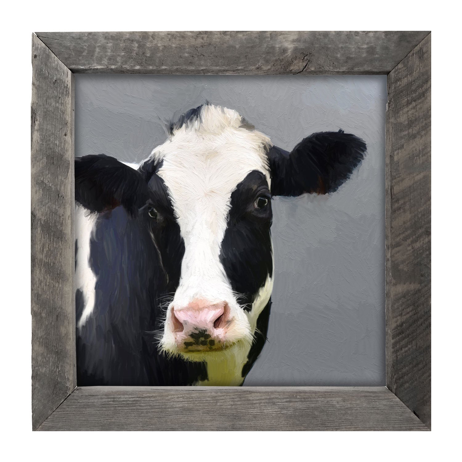Holstein Cow - Framed art