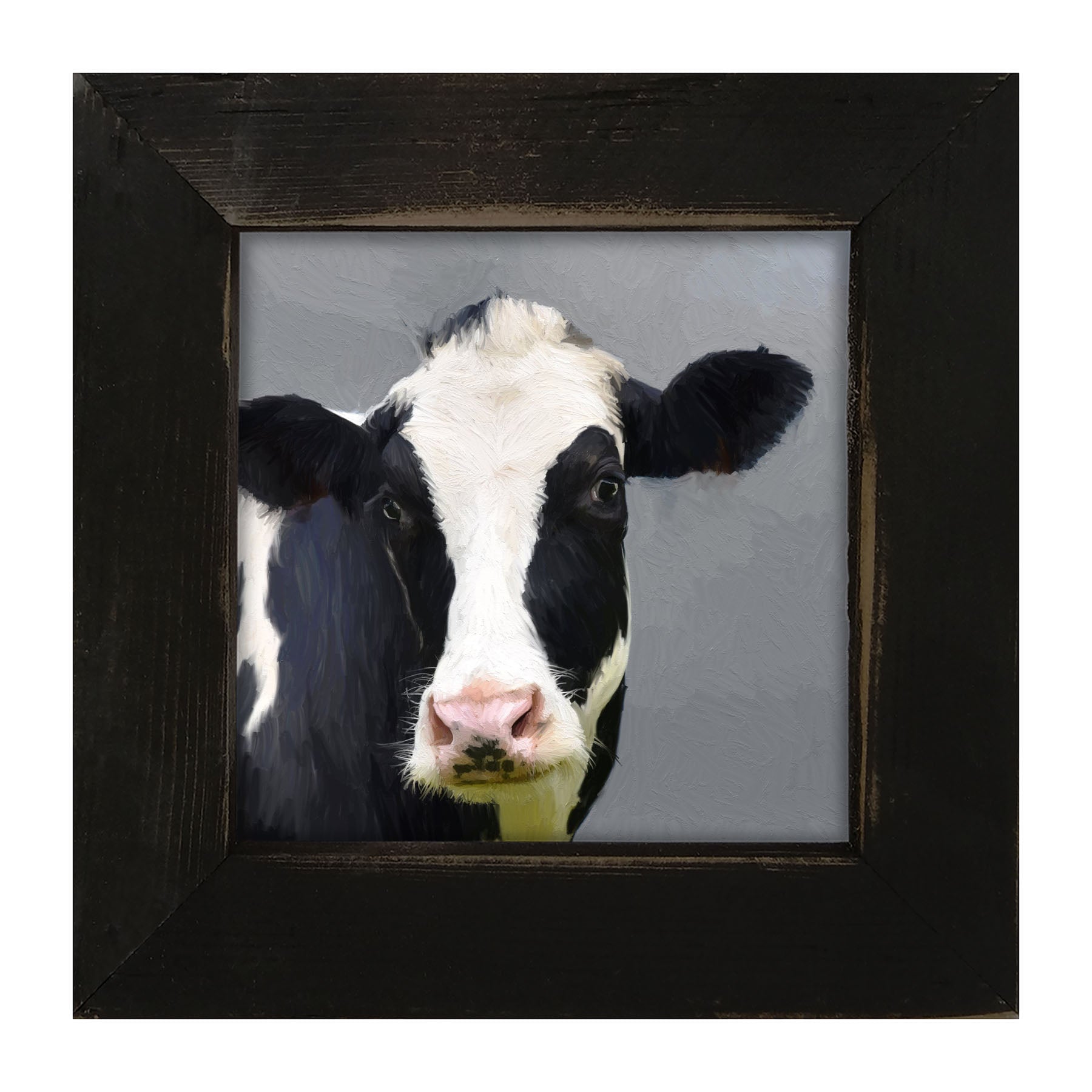 Holstein Cow - Framed art