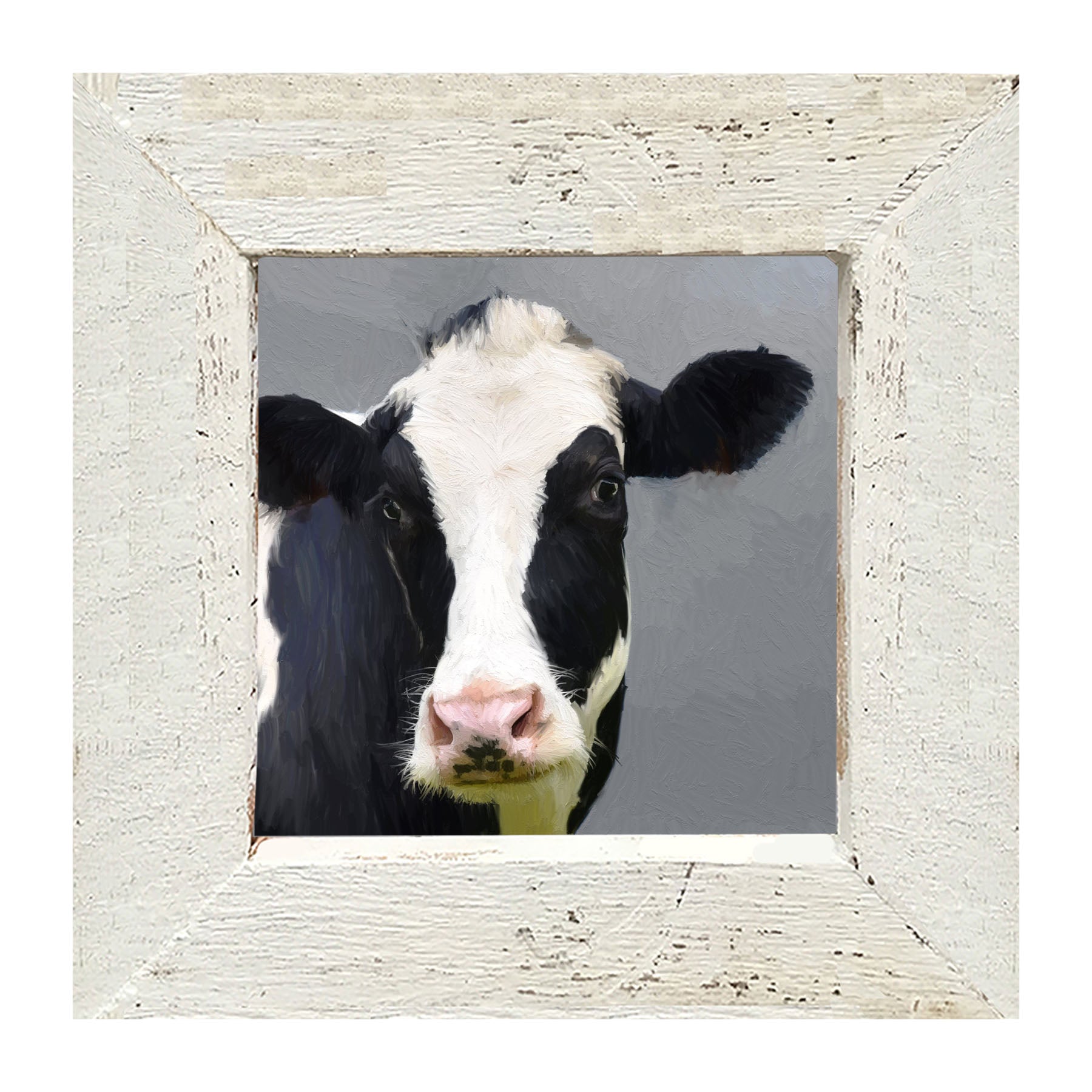 Holstein Cow - Framed art