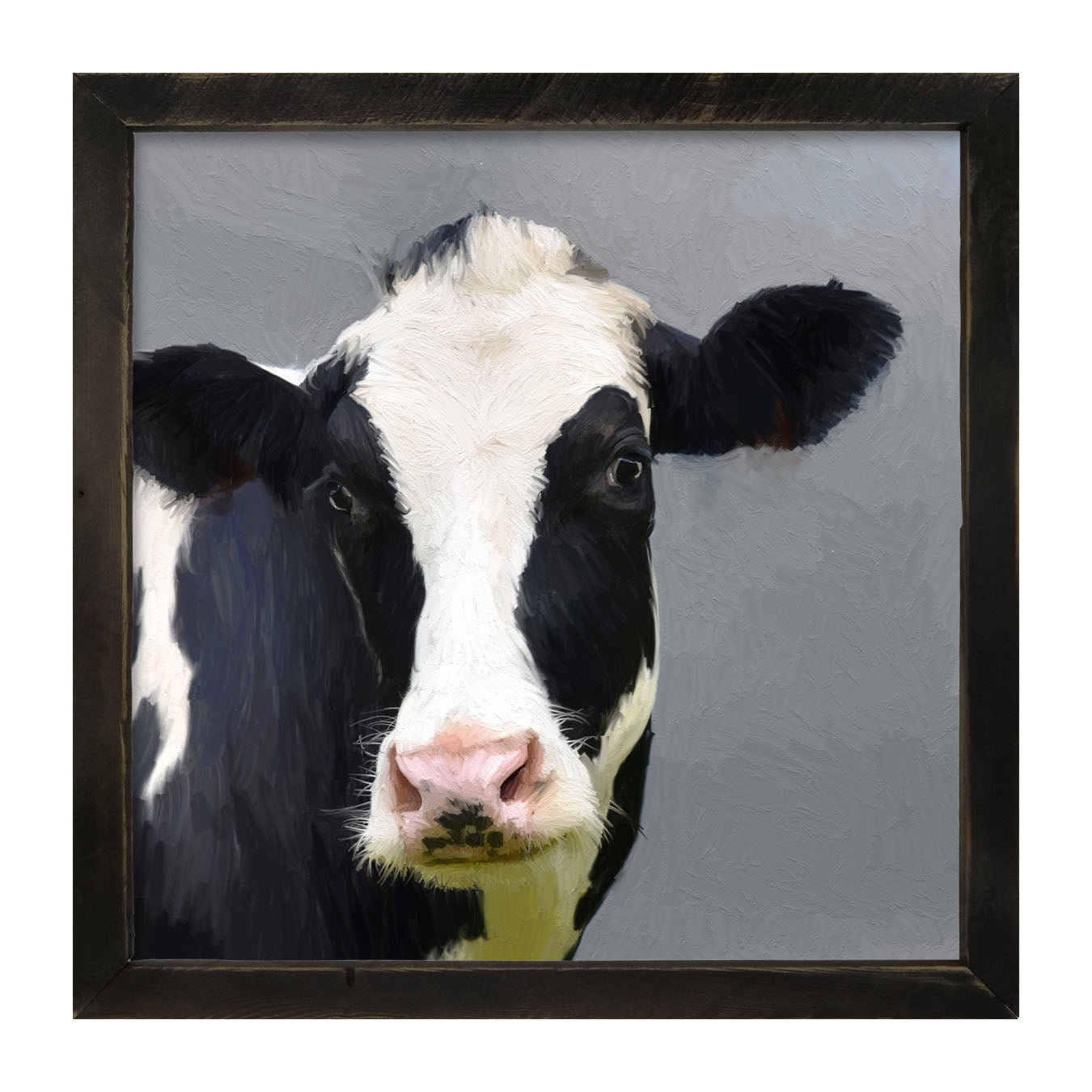 Holstein Cow - Framed art