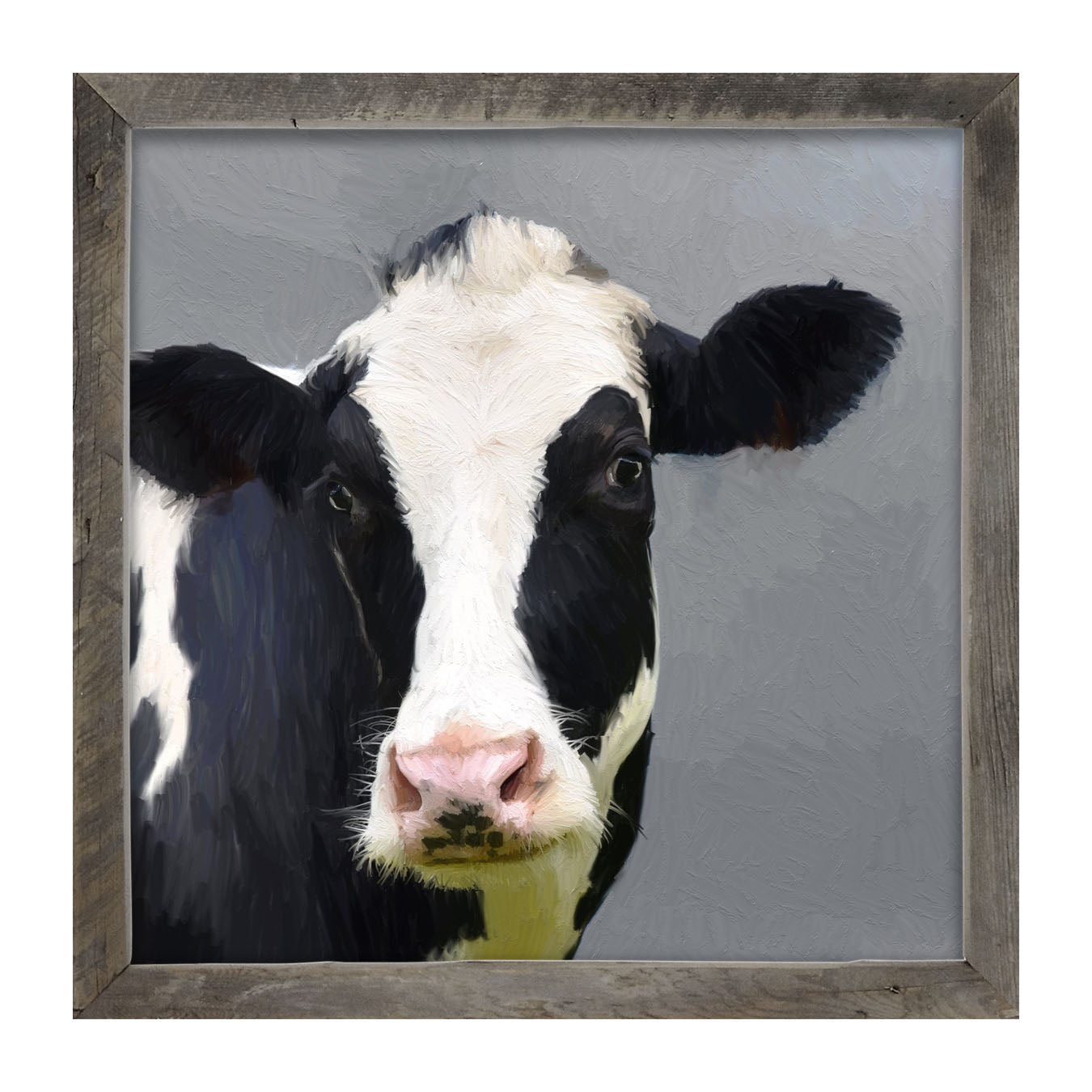 Holstein Cow - Framed art