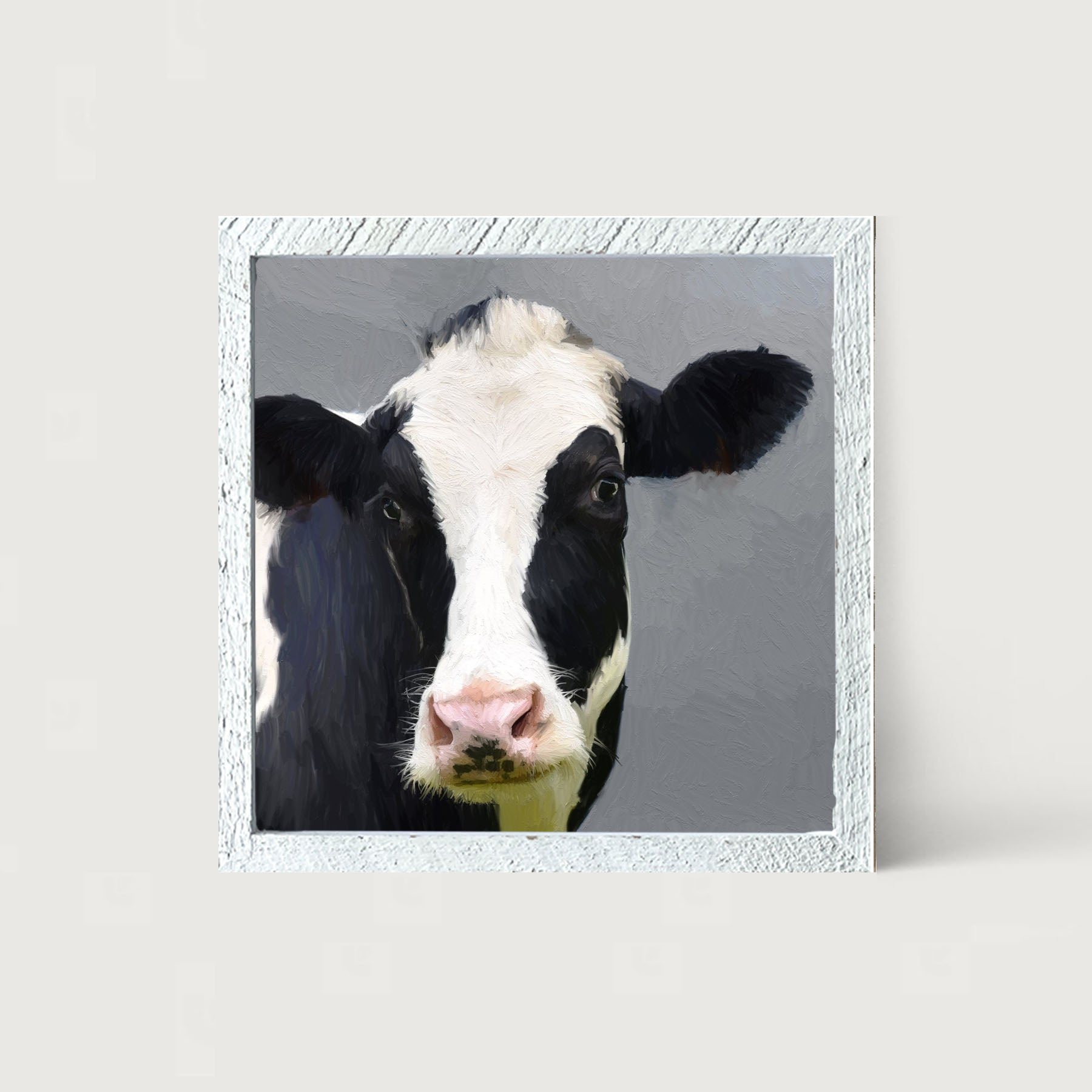 Holstein Cow - Framed art