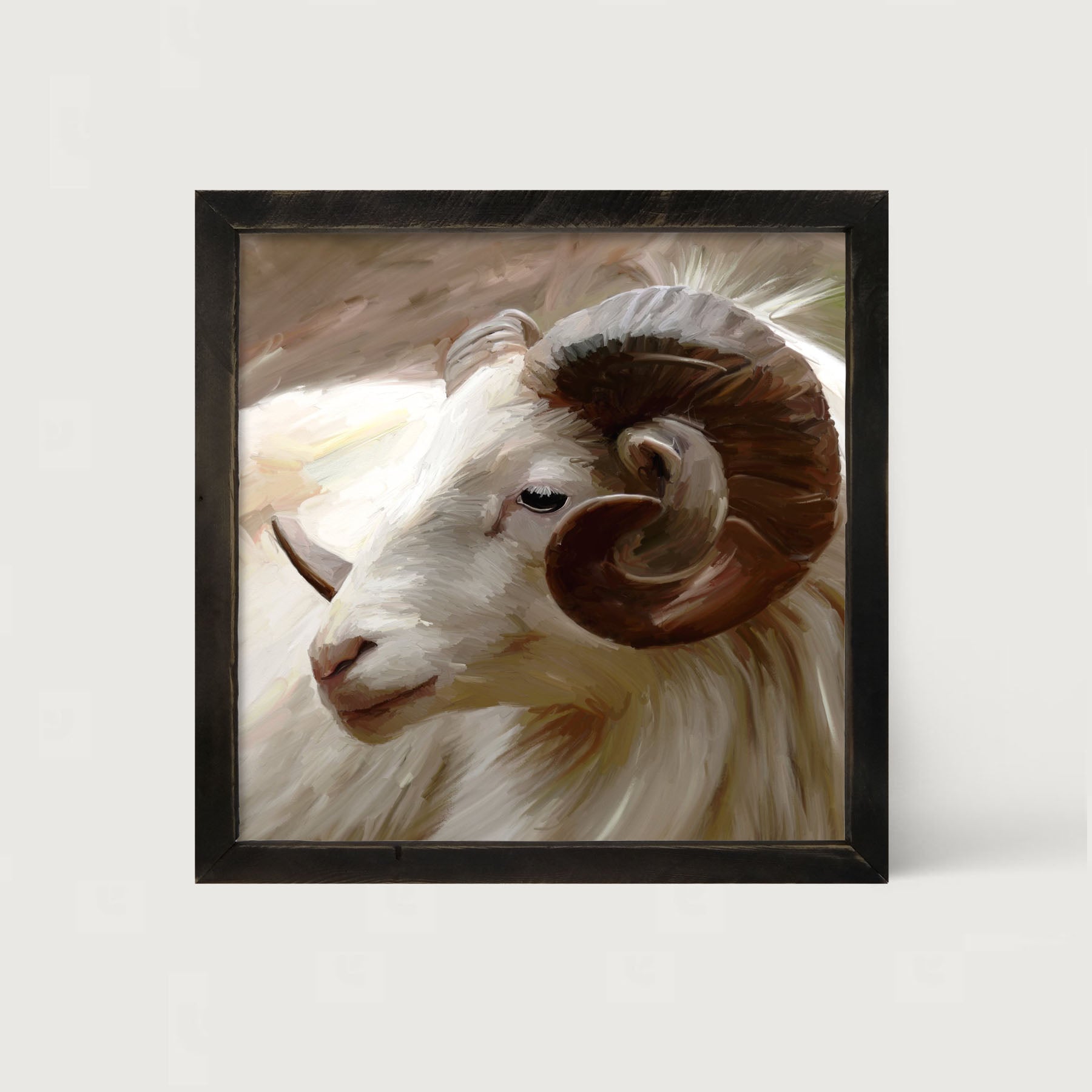 Ram - Framed art