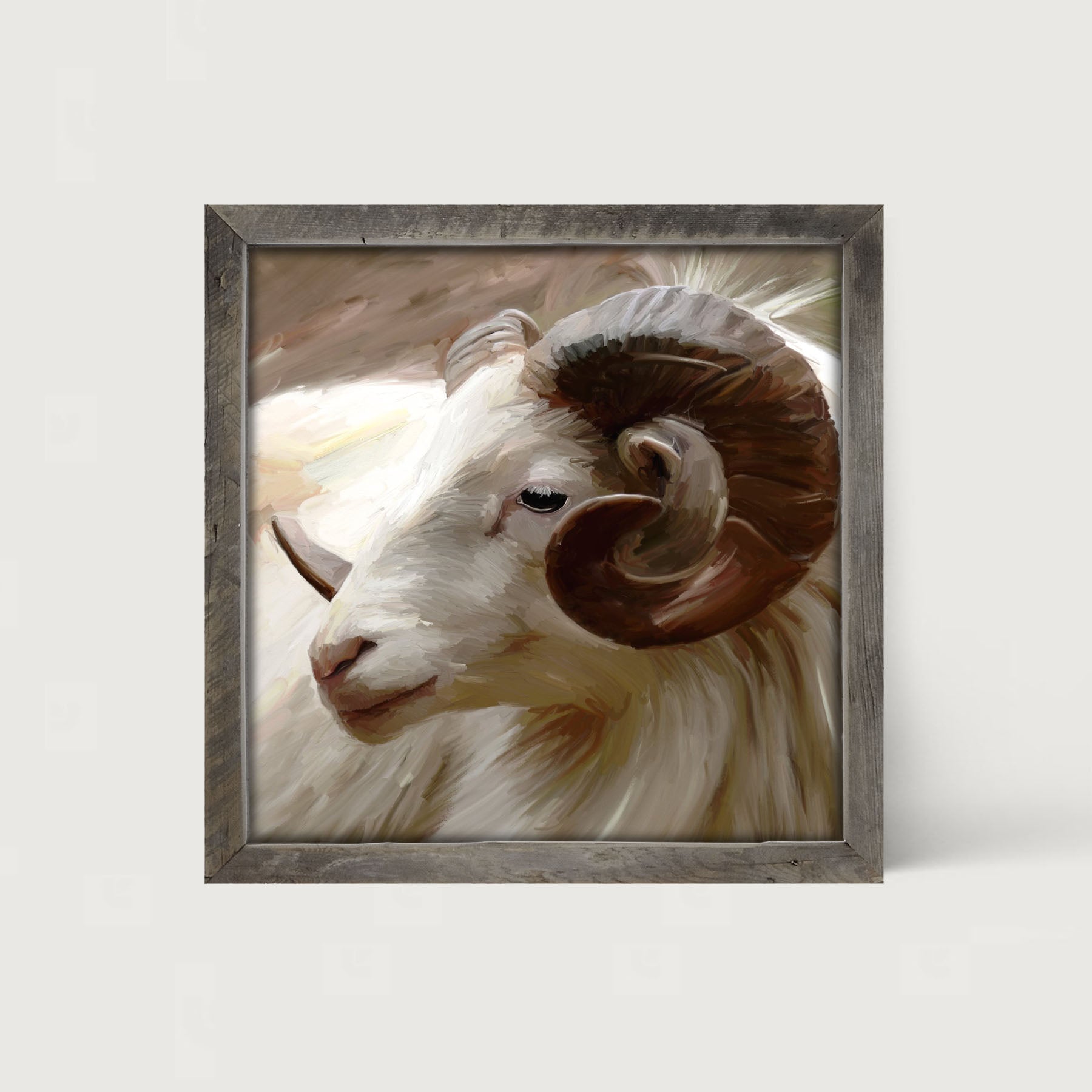 Ram - Framed art