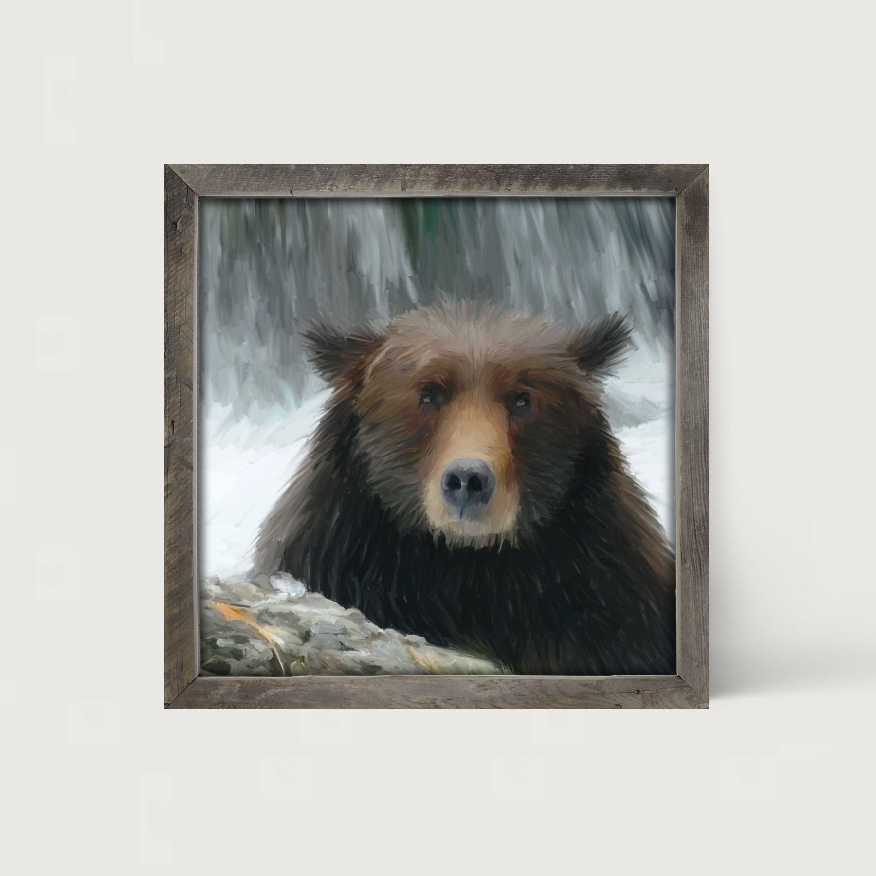 Grizzly - Framed art