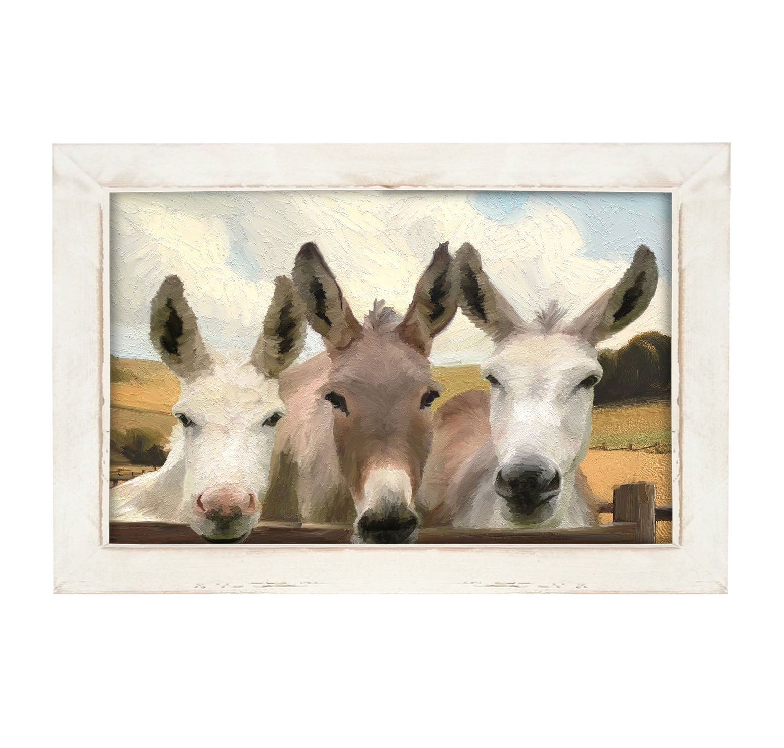 Donkey Friends - Framed Art