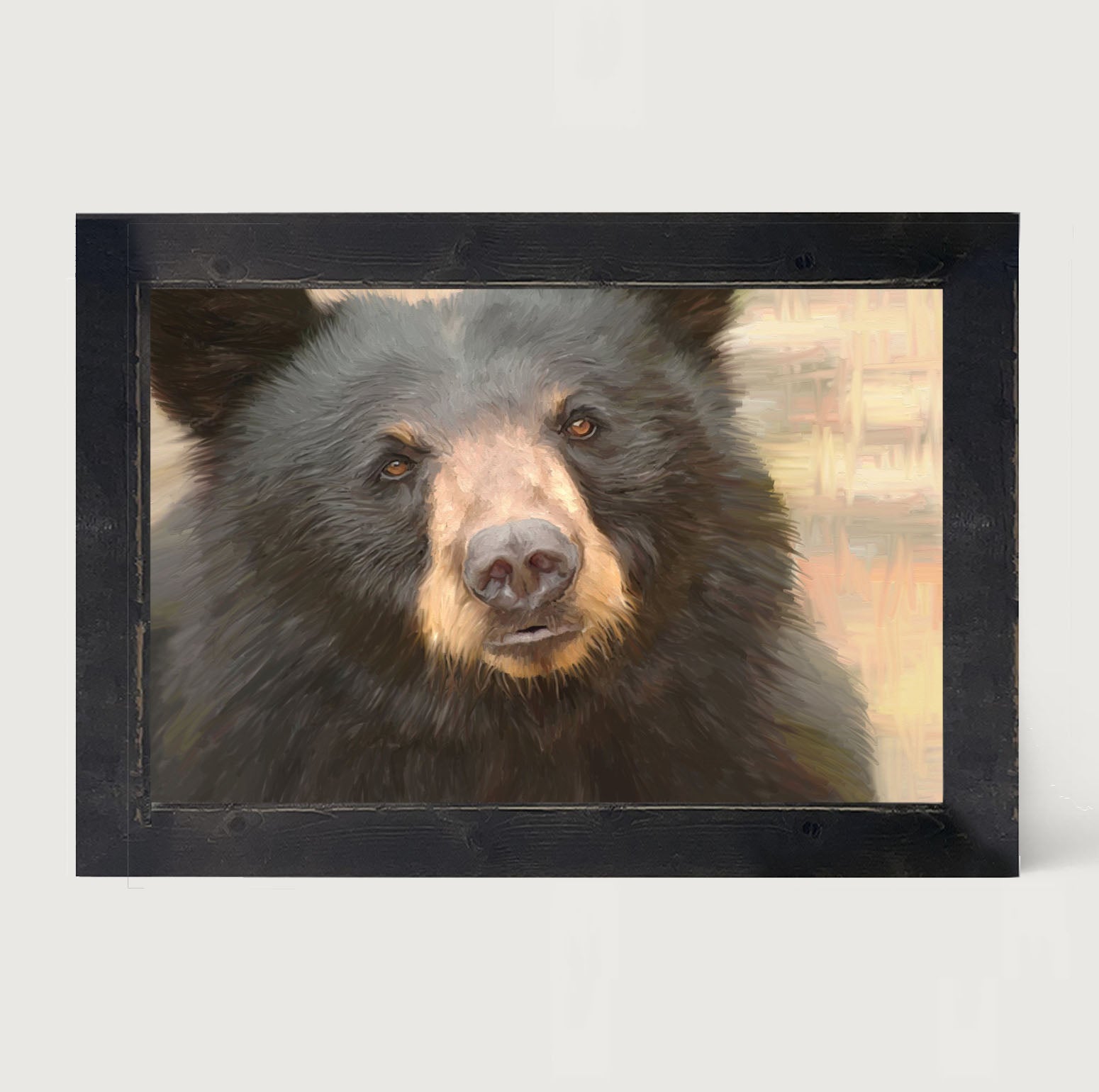 Black Bear - Framed art