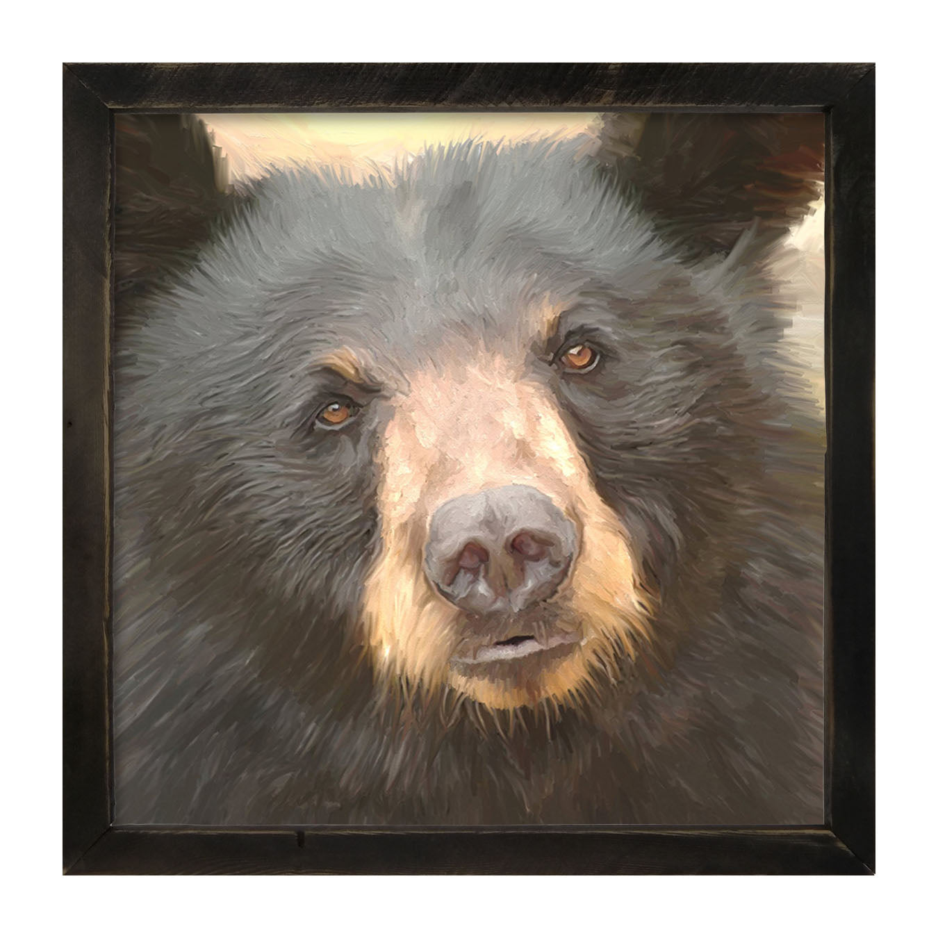 Black Bear - Framed art