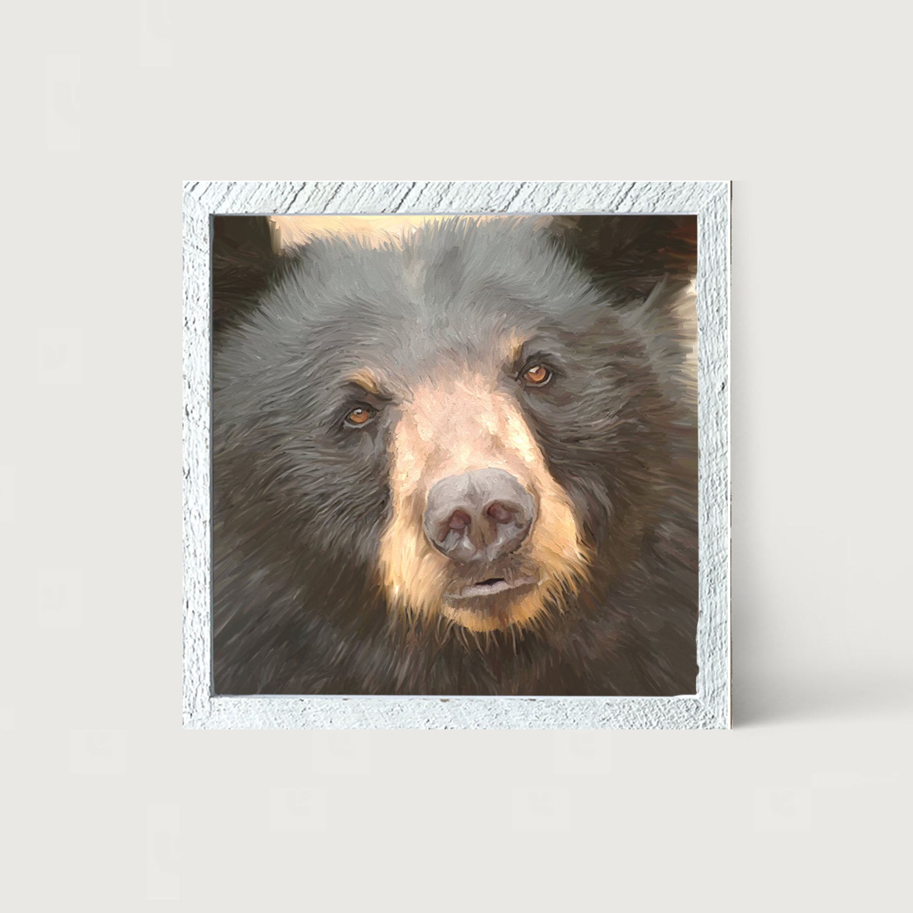 Black Bear - Framed art