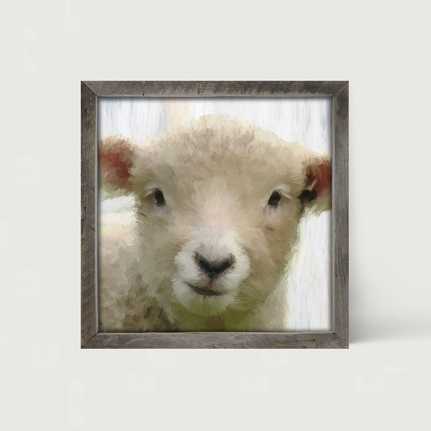 Baby Lamb- Framed art