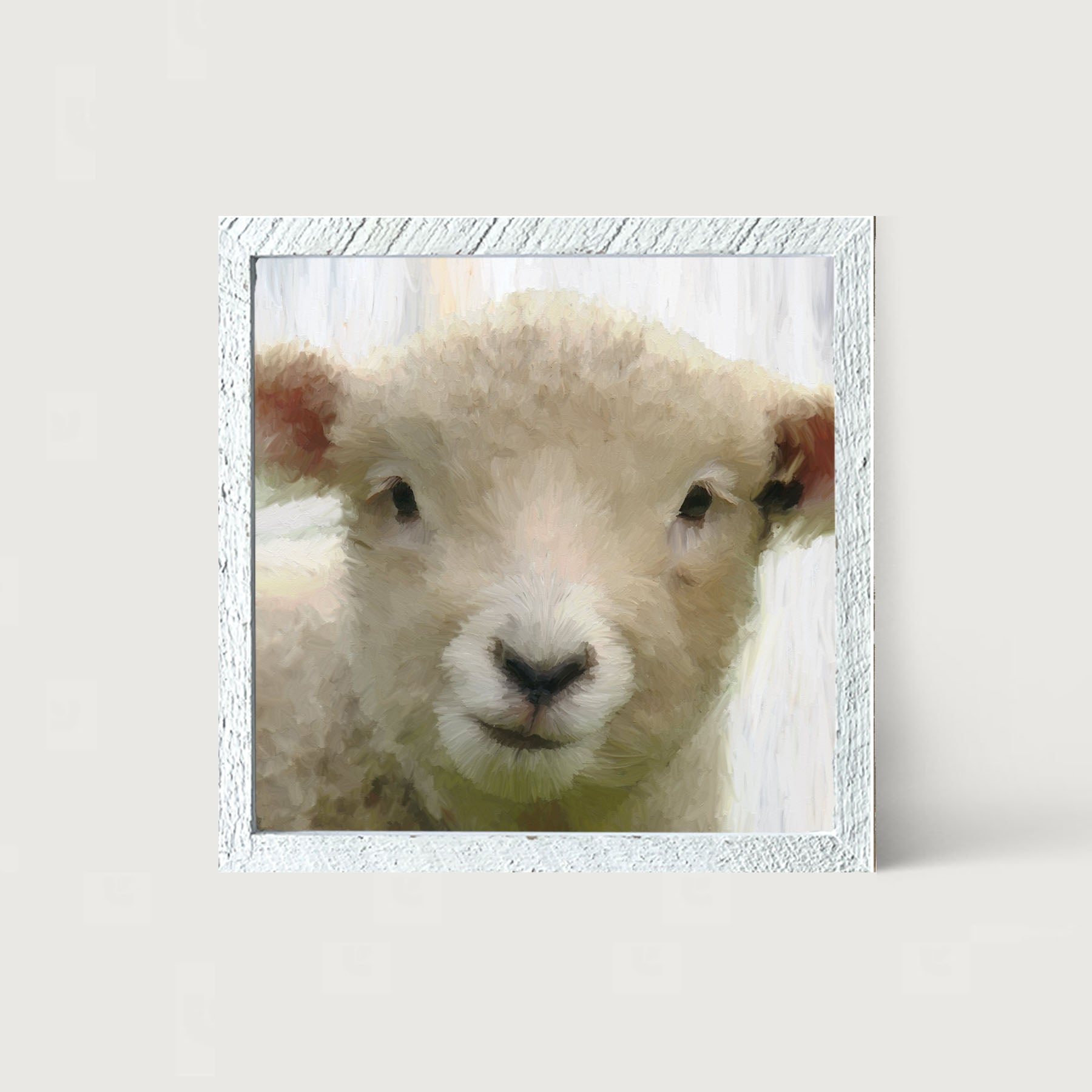 Baby Lamb- Framed art