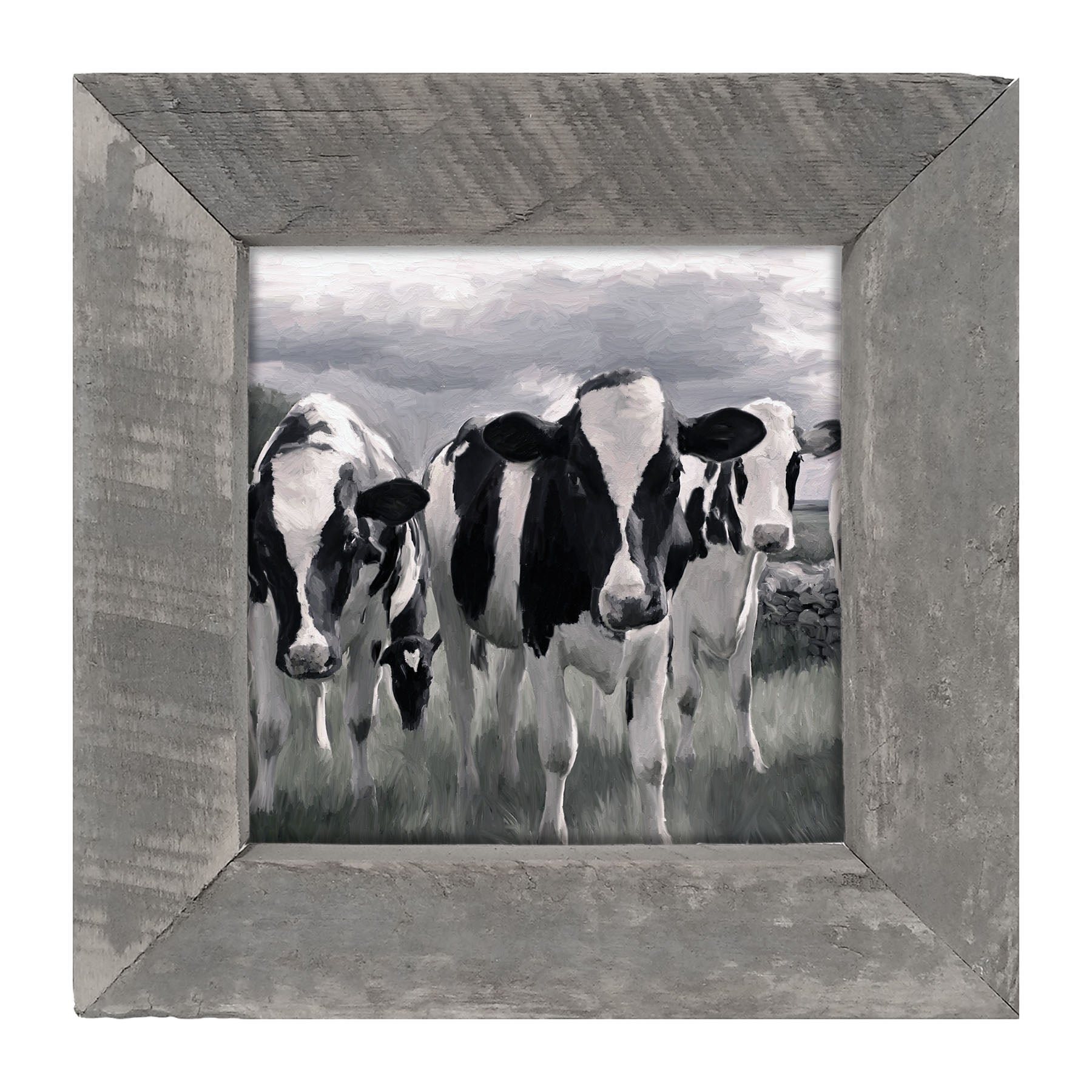 Field of Cows - Framed art