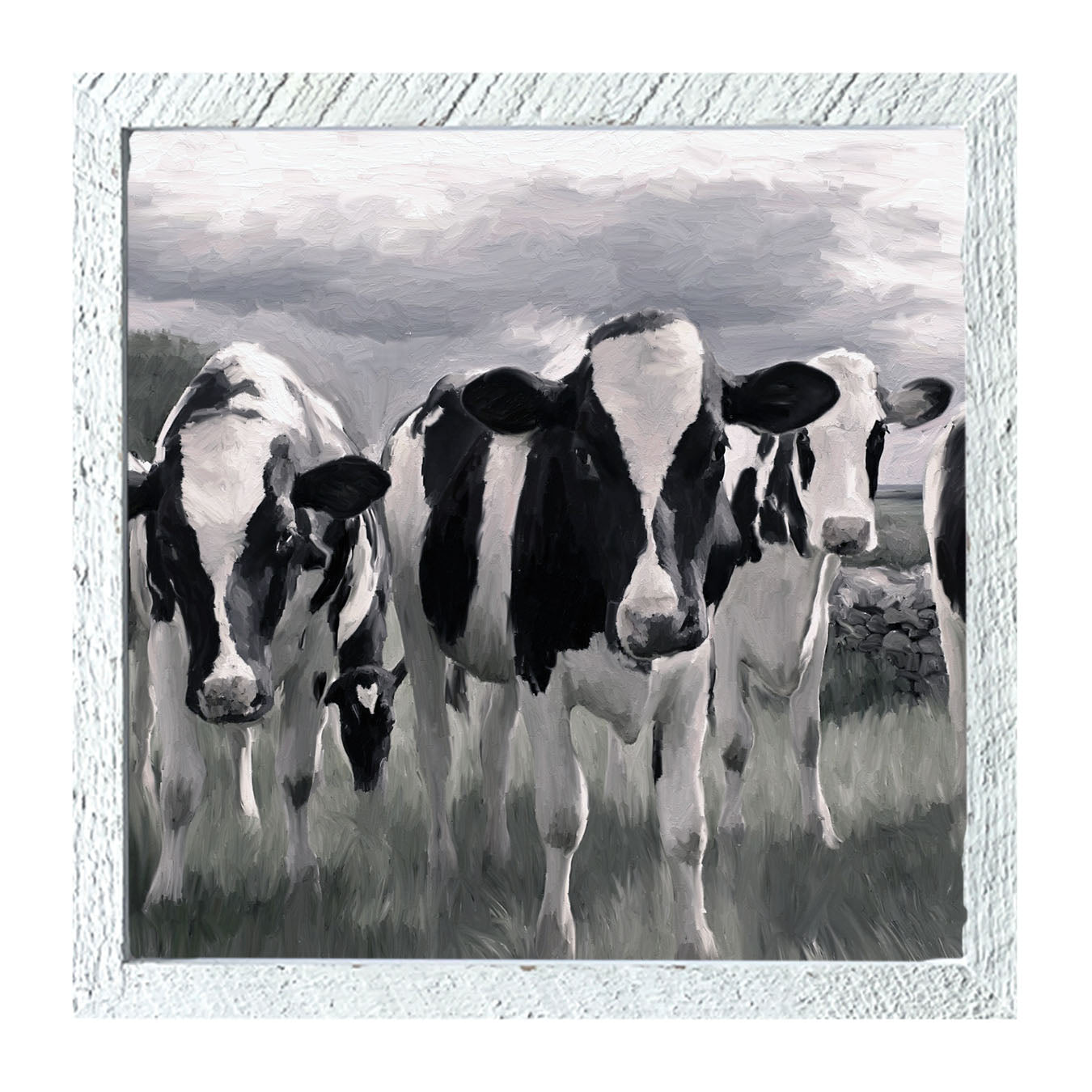 Field of Cows - Framed art