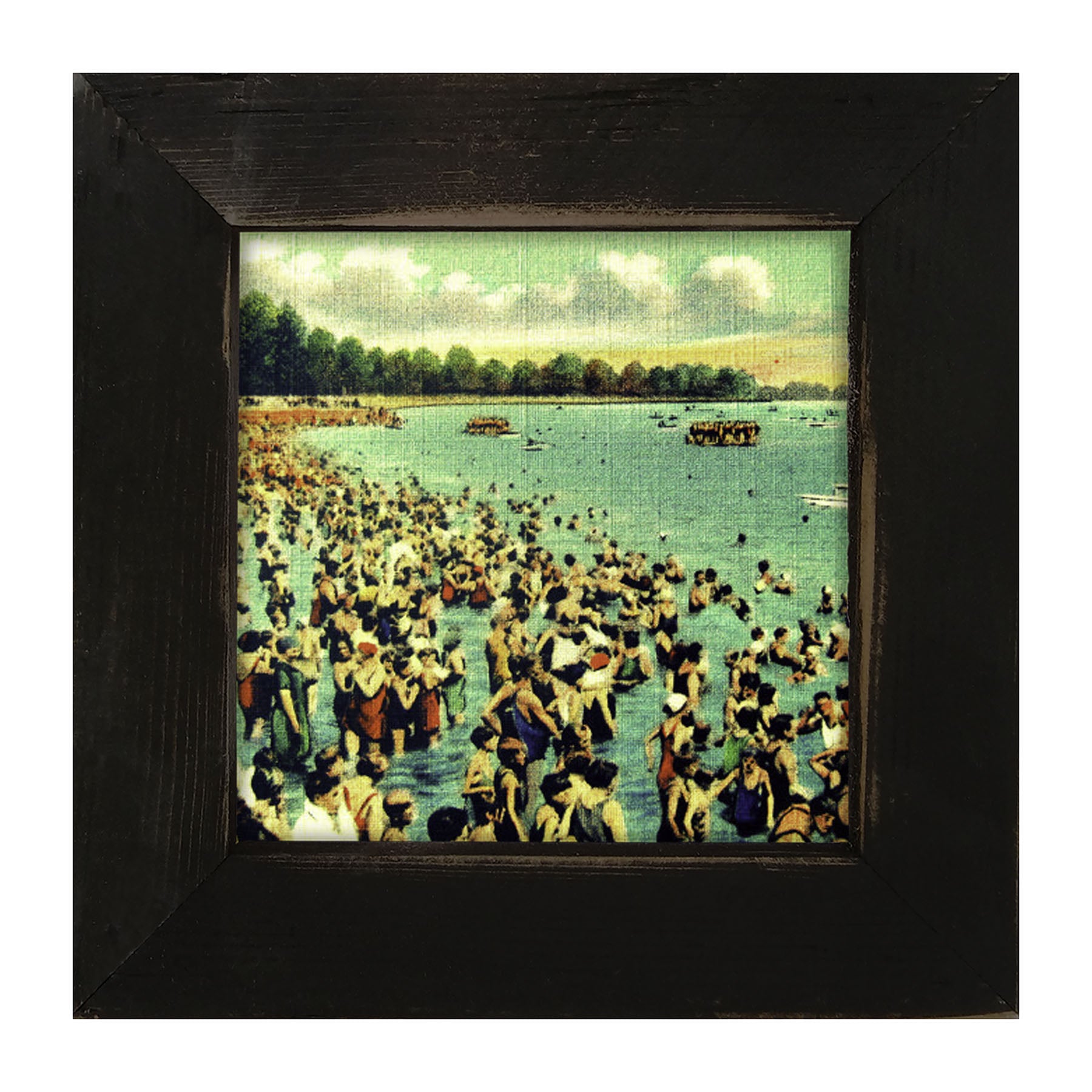 Popular Beach - Framed art
