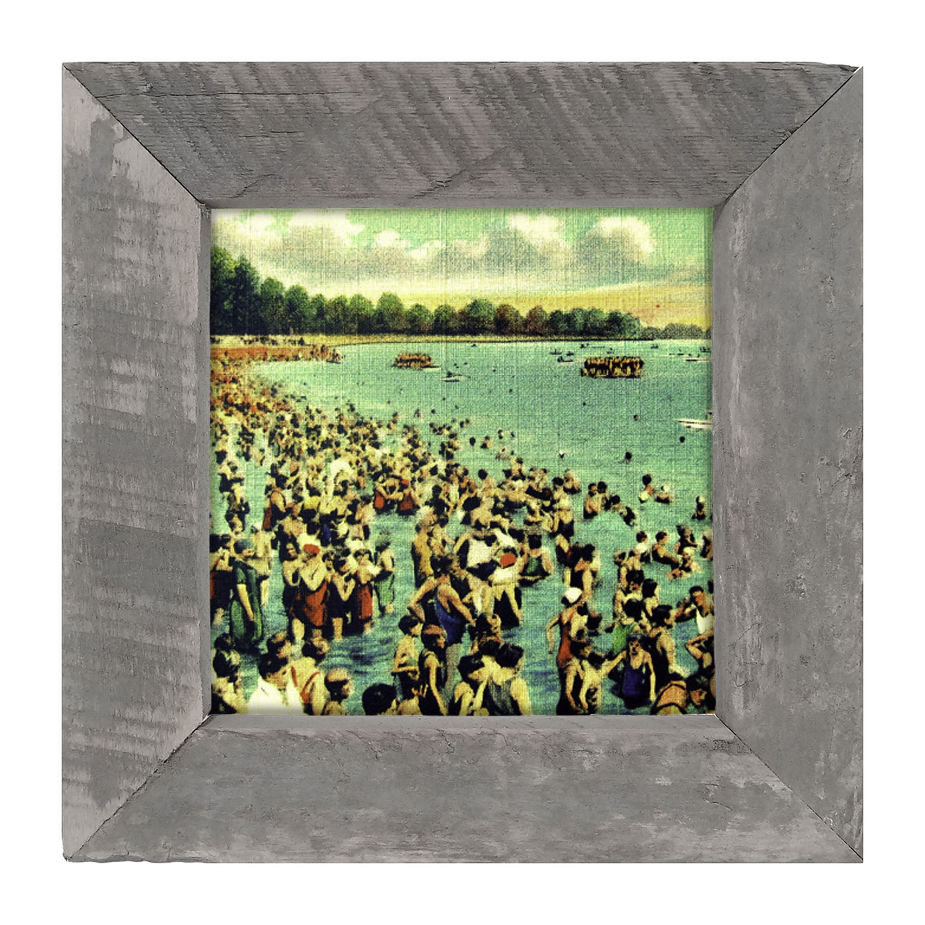 Popular Beach - Framed art