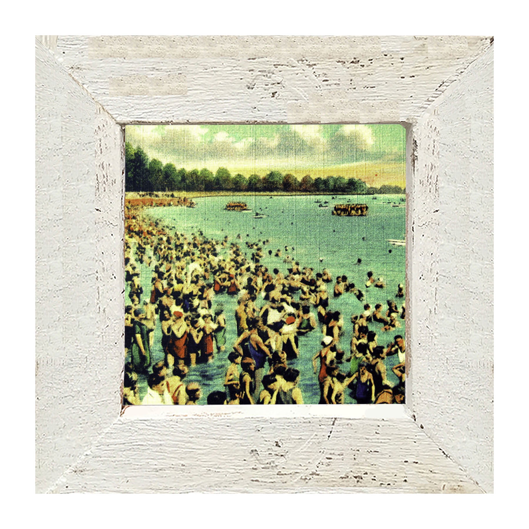Popular Beach - Framed art