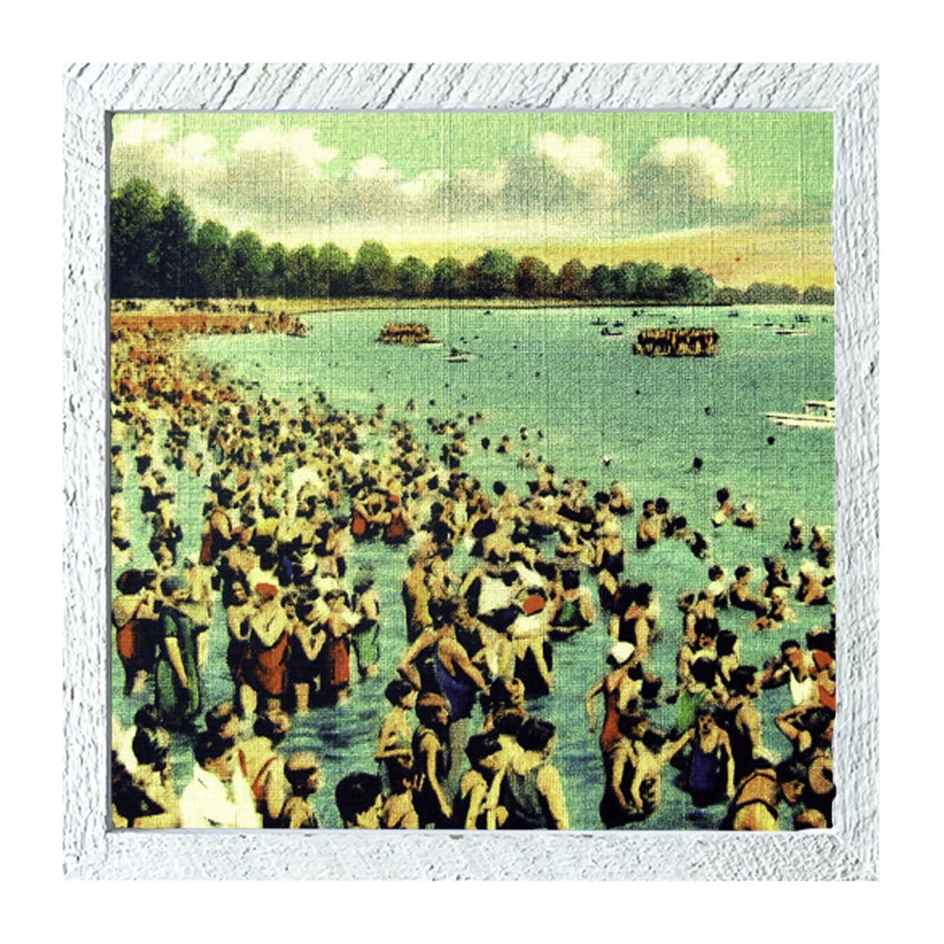 Popular Beach - Framed art