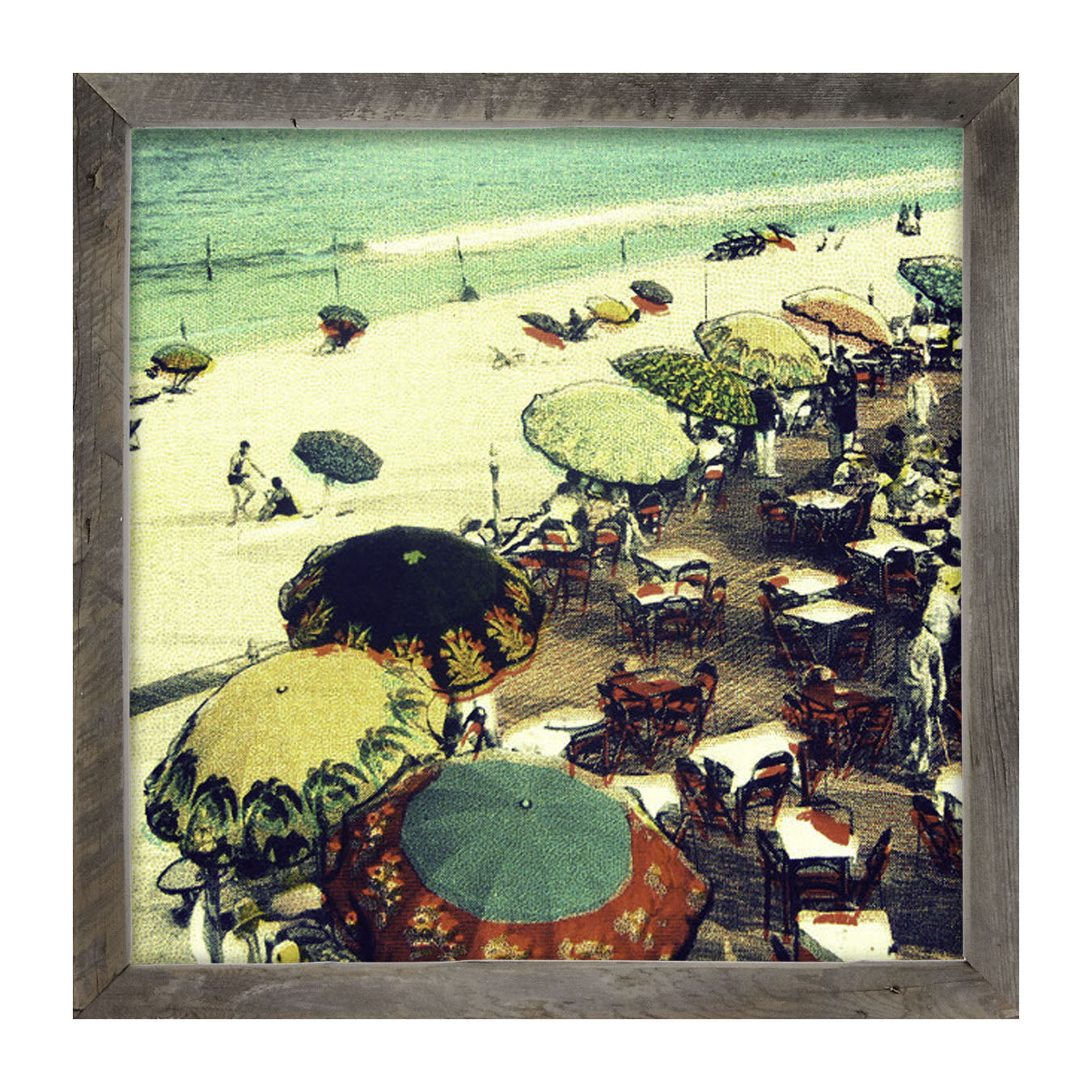 Shoreline Beach - Framed art