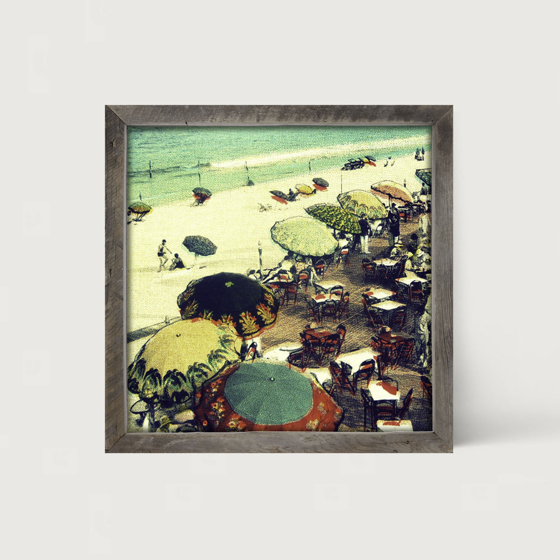 Shoreline Beach - Framed art