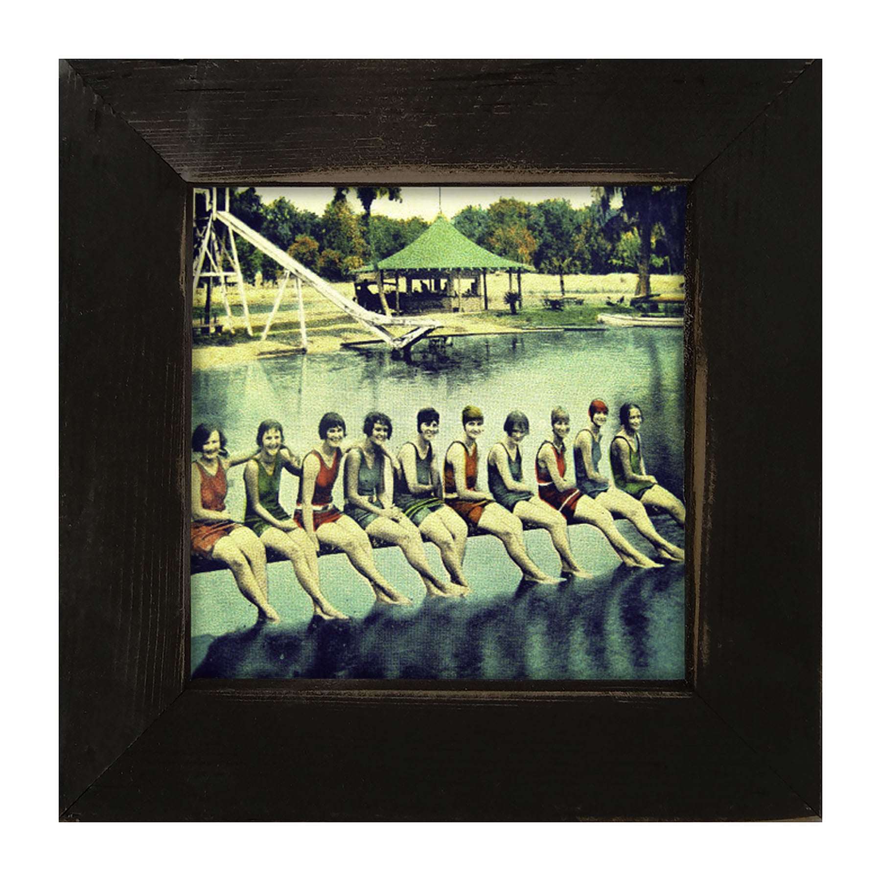 Girls Camp - Framed art