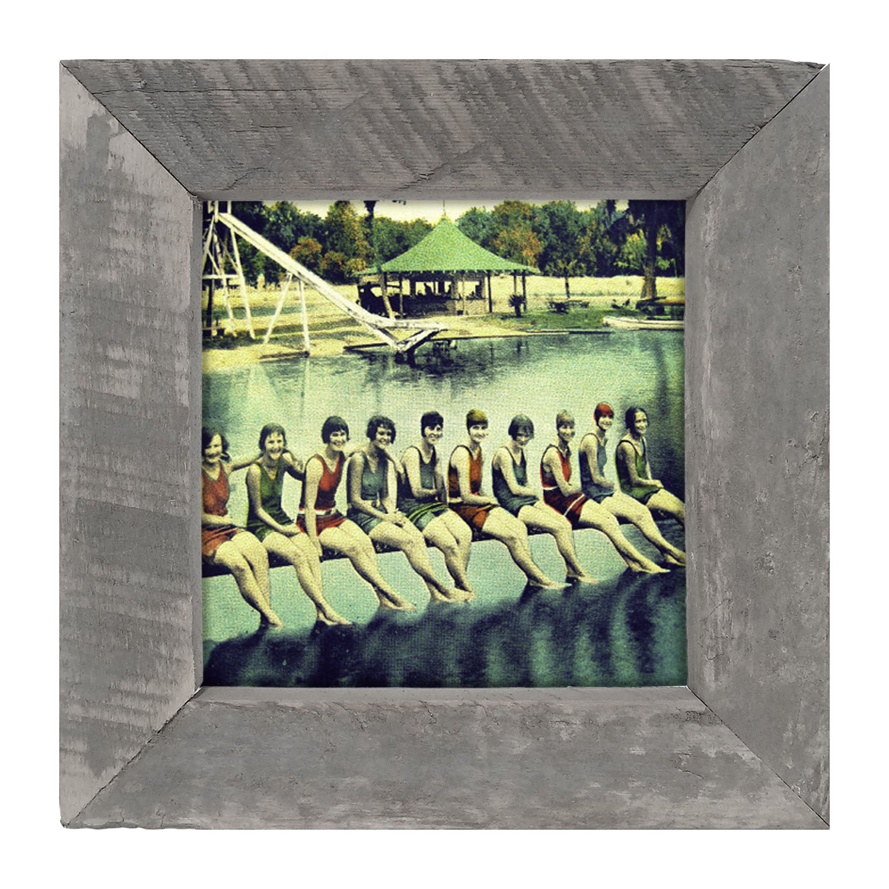 Girls Camp - Framed art