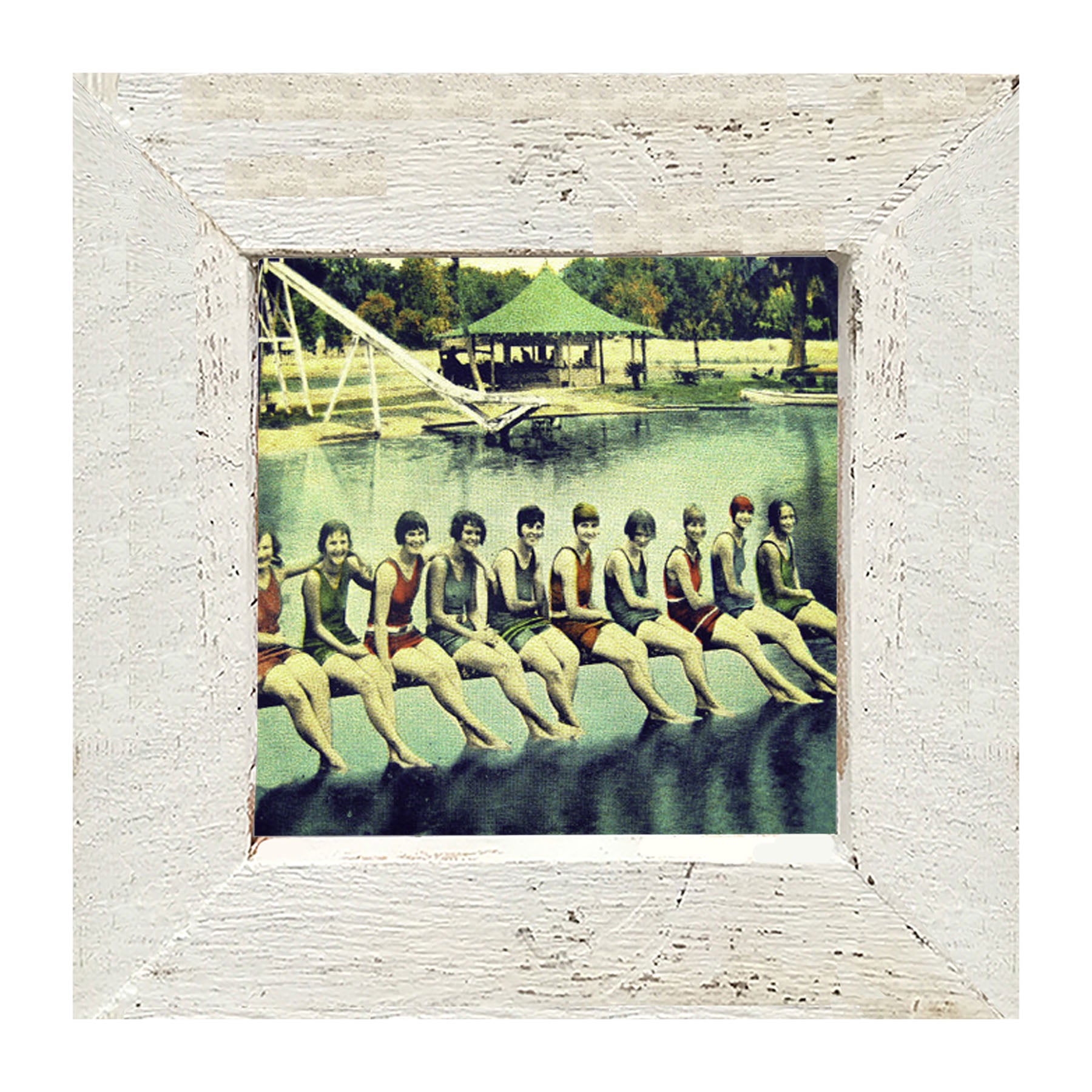 Girls Camp - Framed art